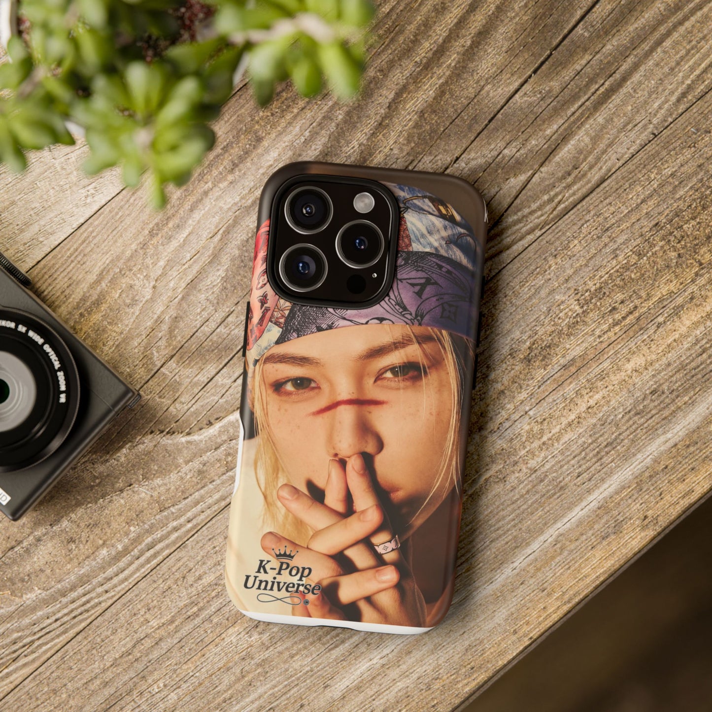 K-Pop Tough Phone Case, Stylish K-Pop Accessory, Trendy Gift for Fans, Birthday Present, Unique Phone Case Design