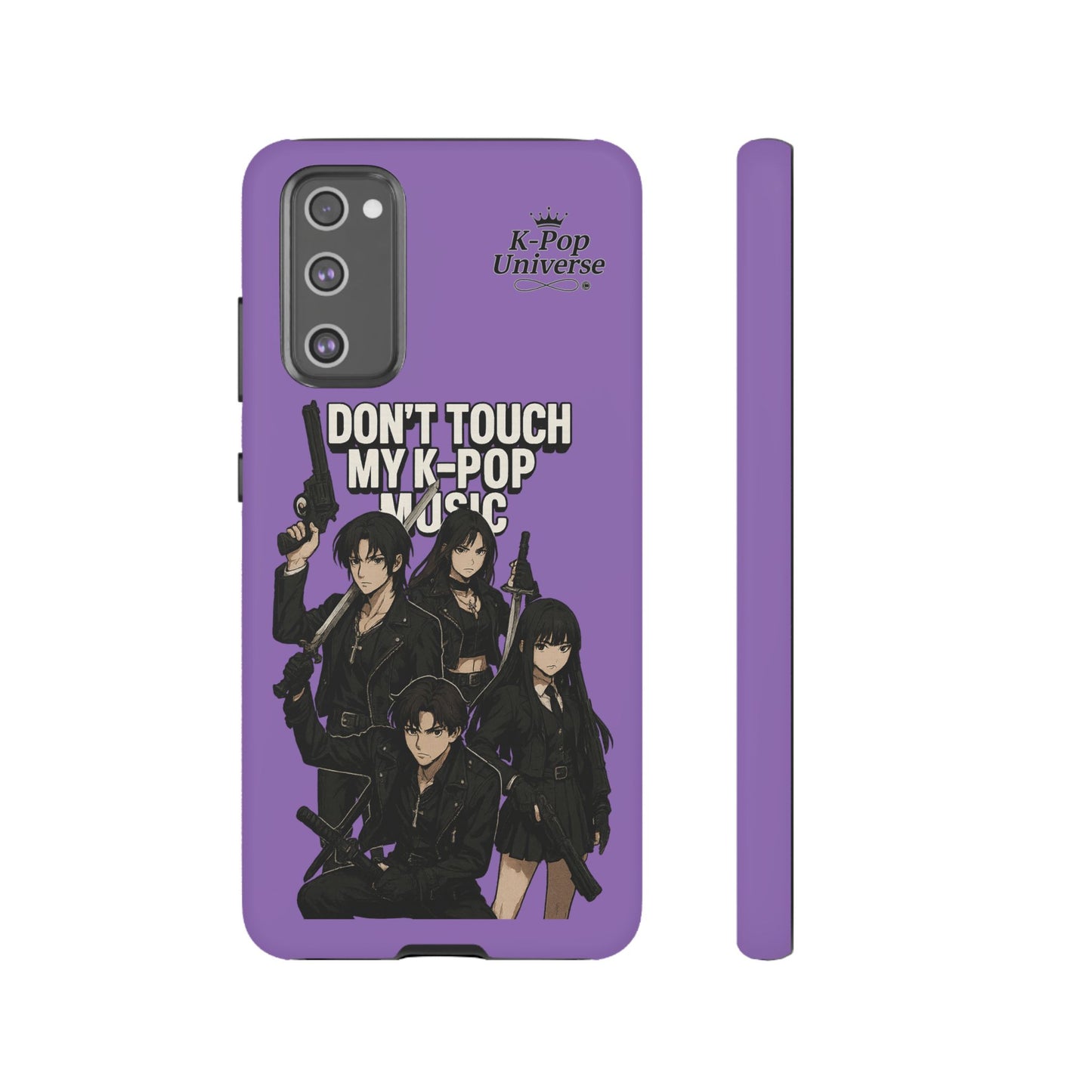 K-Pop Phone Case, Don't Touch My K-Pop Music Cover, Gift for Fans, Cute K-Pop Merchandise, Trending Phone Accessories