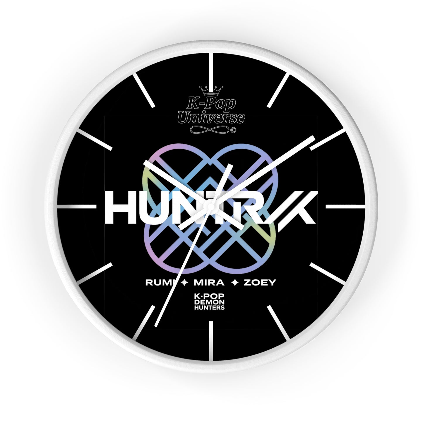 ❗ LIMITED EDITION❗Wall Clock, Huntrax, K-pop demon hunters, k-pop universe