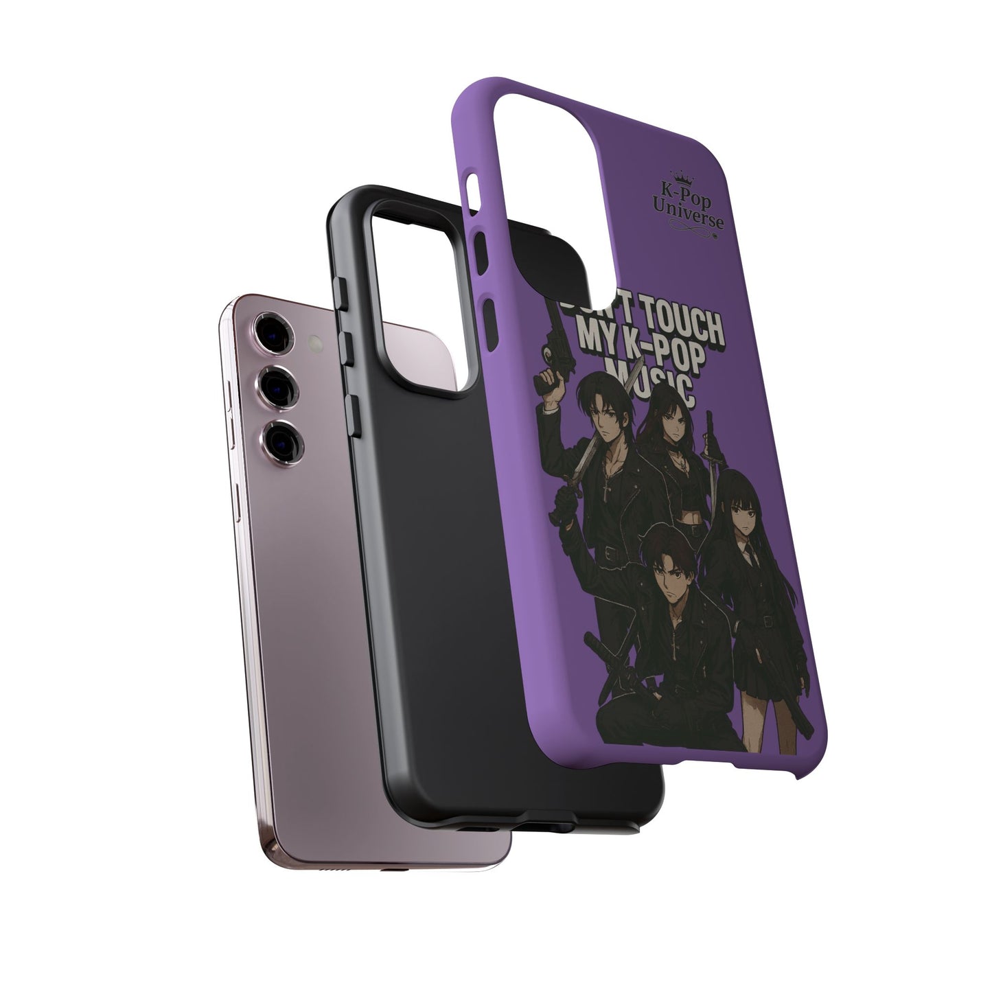 K-Pop Phone Case, Don't Touch My K-Pop Music Cover, Gift for Fans, Cute K-Pop Merchandise, Trending Phone Accessories