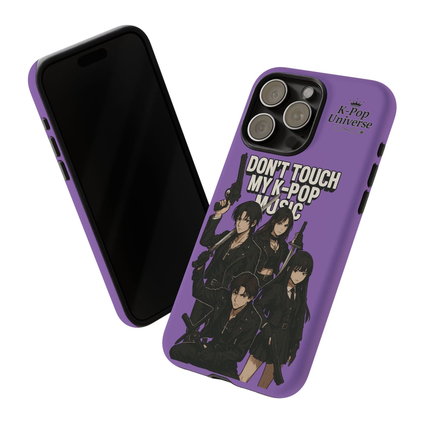 K-Pop Phone Case, Don't Touch My K-Pop Music Cover, Gift for Fans, Cute K-Pop Merchandise, Trending Phone Accessories