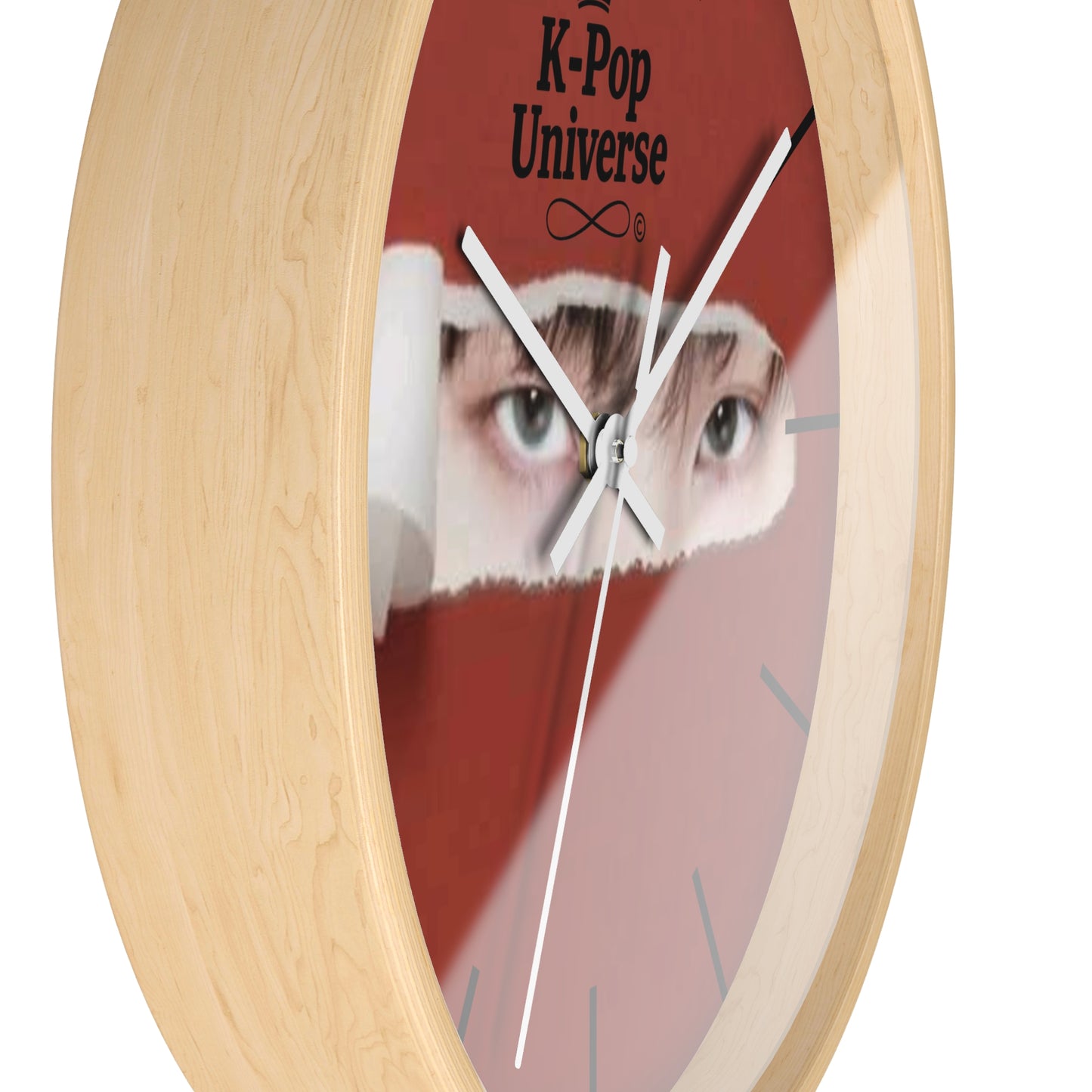 Wall Clock,K-Pop Universe Wall Clock, K-Pop Decor, Unique Gift, Home Decoration, Music Lover Accessory, Trendy Wall Art/Suga/bts