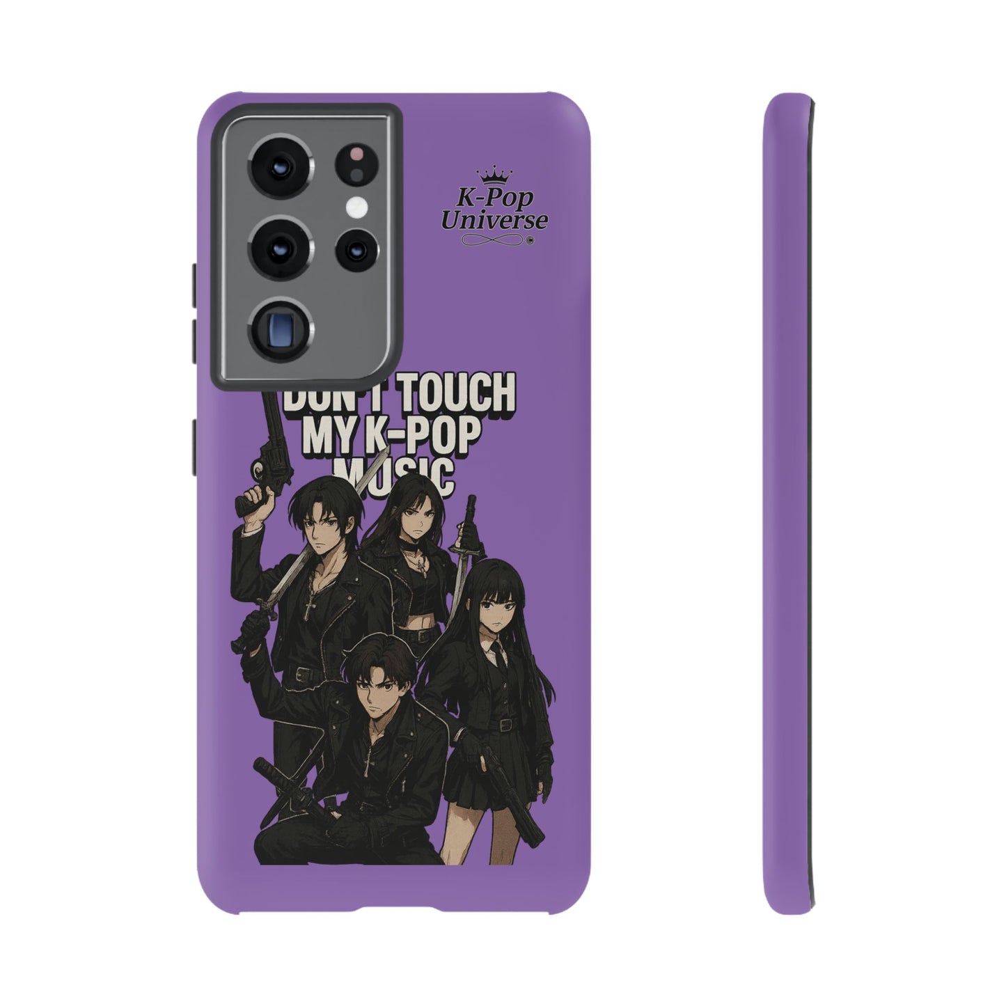 K-Pop Phone Case, Don't Touch My K-Pop Music Cover, Gift for Fans, Cute K-Pop Merchandise, Trending Phone Accessories