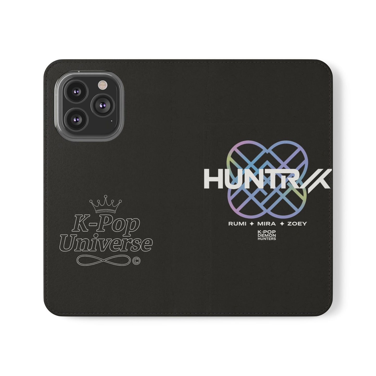 LIMITED EDITION❗K-Pop Universe Flip Cases - Stylish Phone Wallet, Perfect for Fans, Gift for Music Lovers, Trendy Accessory, Smartphones, Huntrax, K-POP demon hunters, k-pop universe