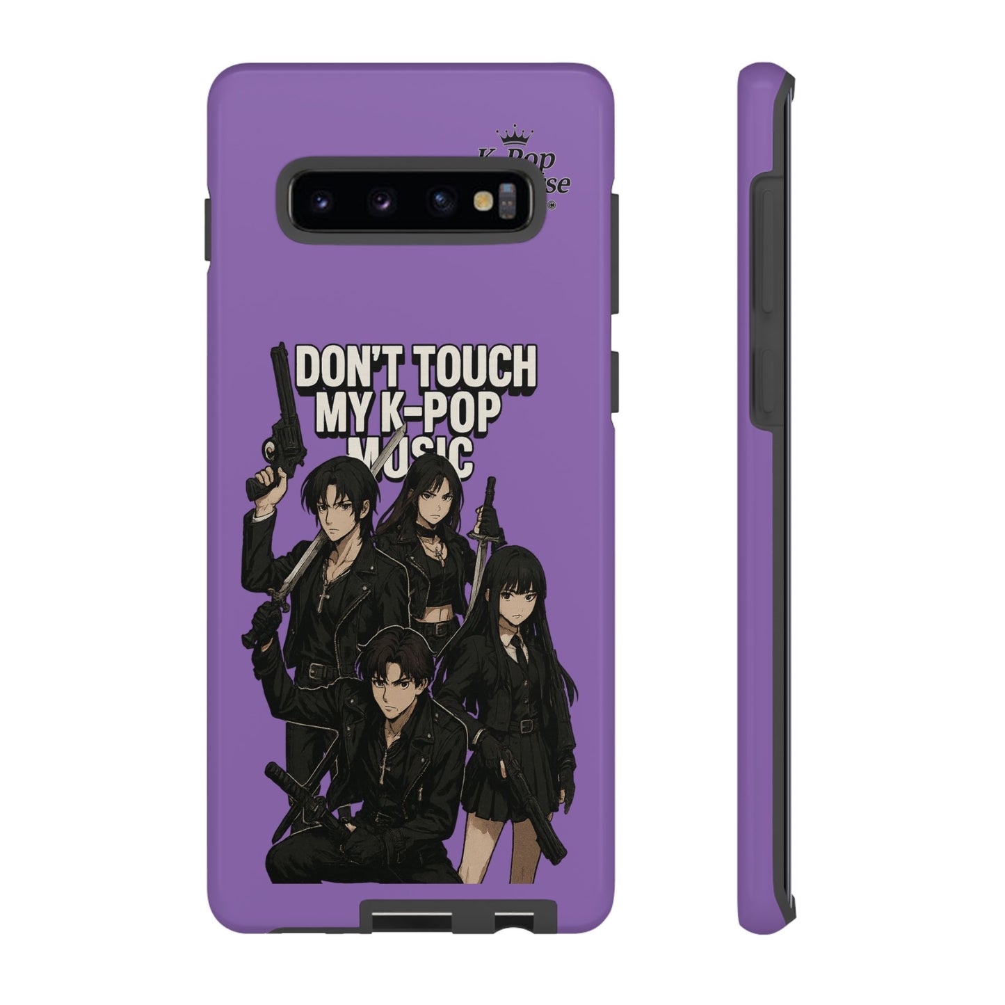 K-Pop Phone Case, Don't Touch My K-Pop Music Cover, Gift for Fans, Cute K-Pop Merchandise, Trending Phone Accessories