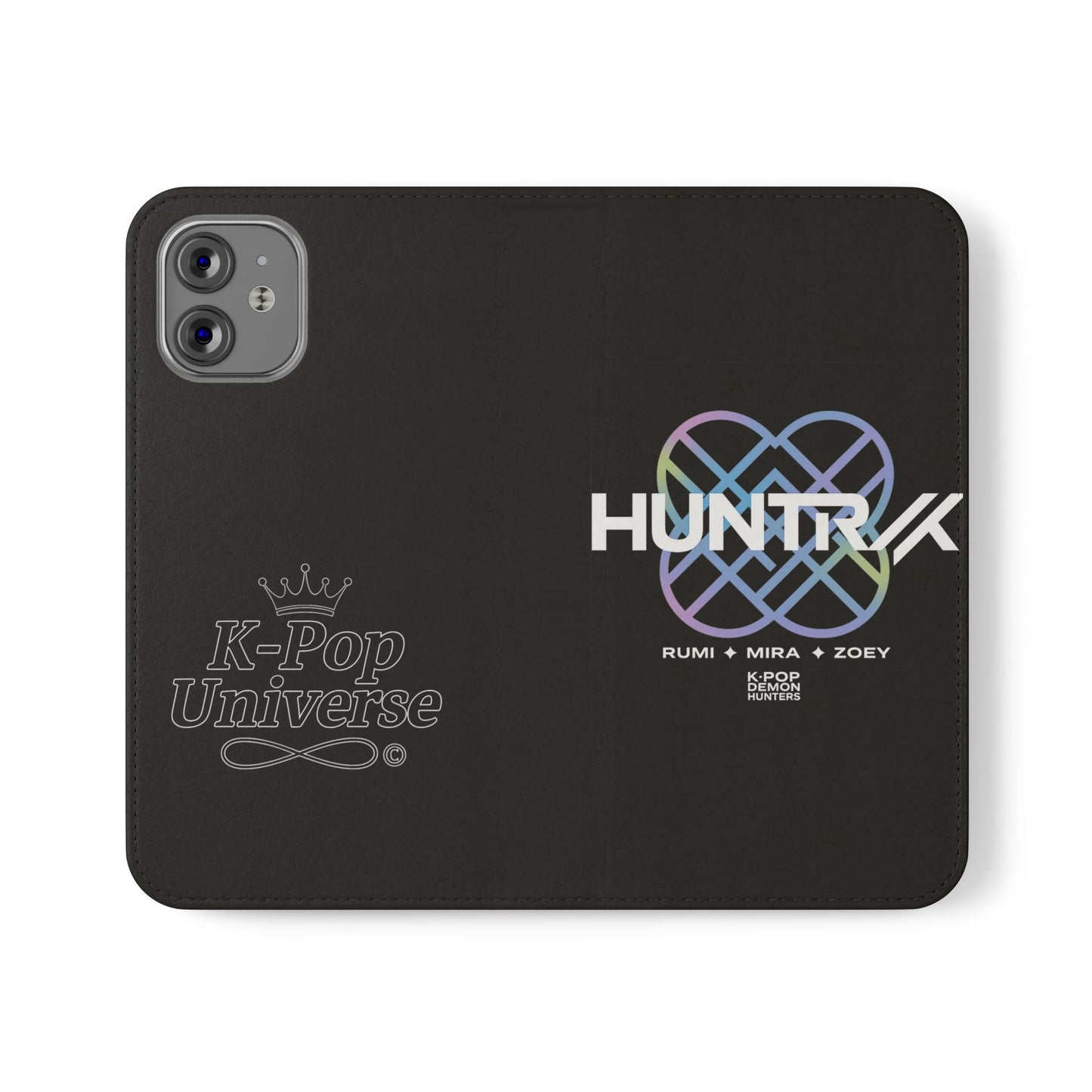 LIMITED EDITION❗K-Pop Universe Flip Cases - Stylish Phone Wallet, Perfect for Fans, Gift for Music Lovers, Trendy Accessory, Smartphones, Huntrax, K-POP demon hunters, k-pop universe