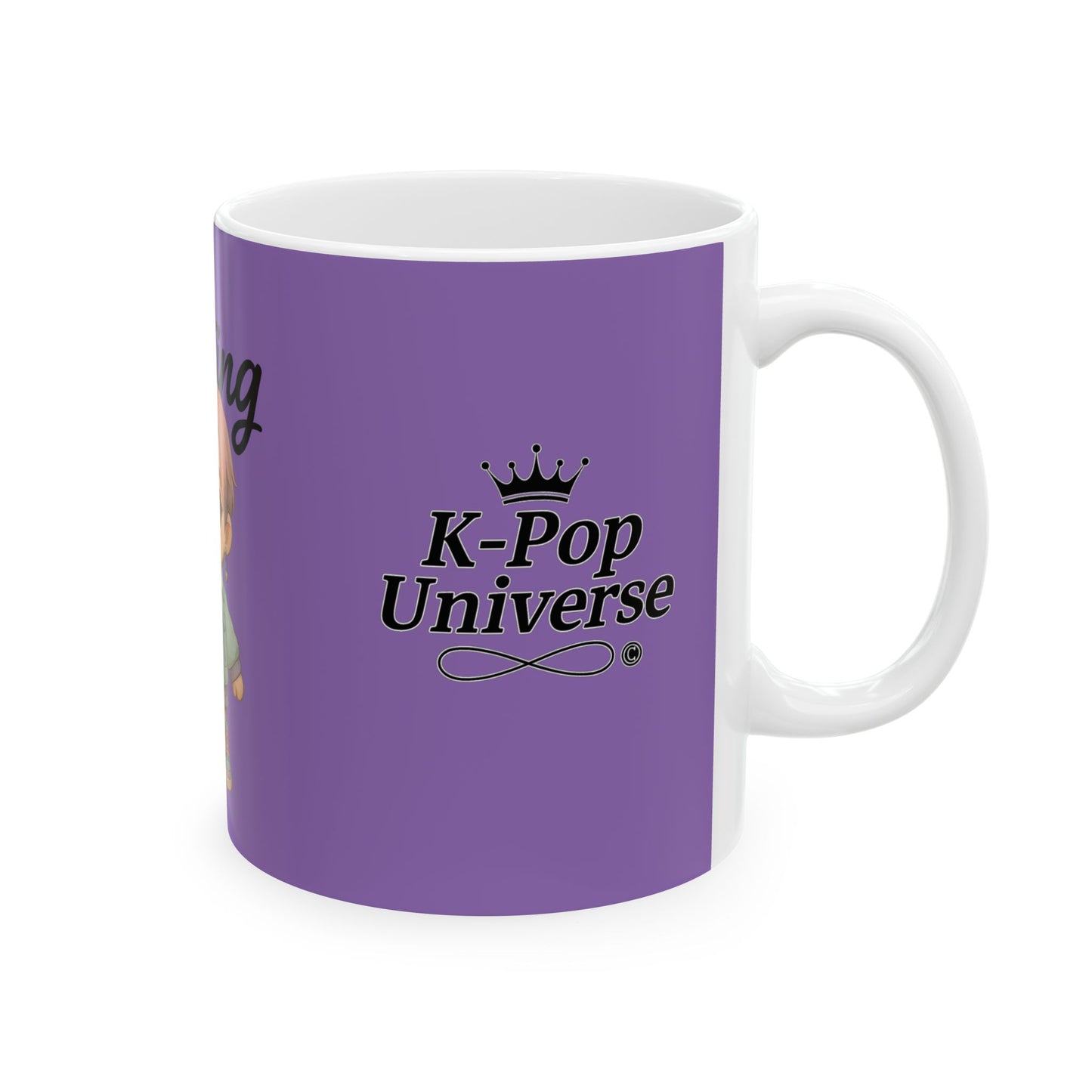 Cute K-Pop Themed Ceramic Mug – Perfect for Fans, Collectors, Gifts, Coffee Lovers, and Home Decor!