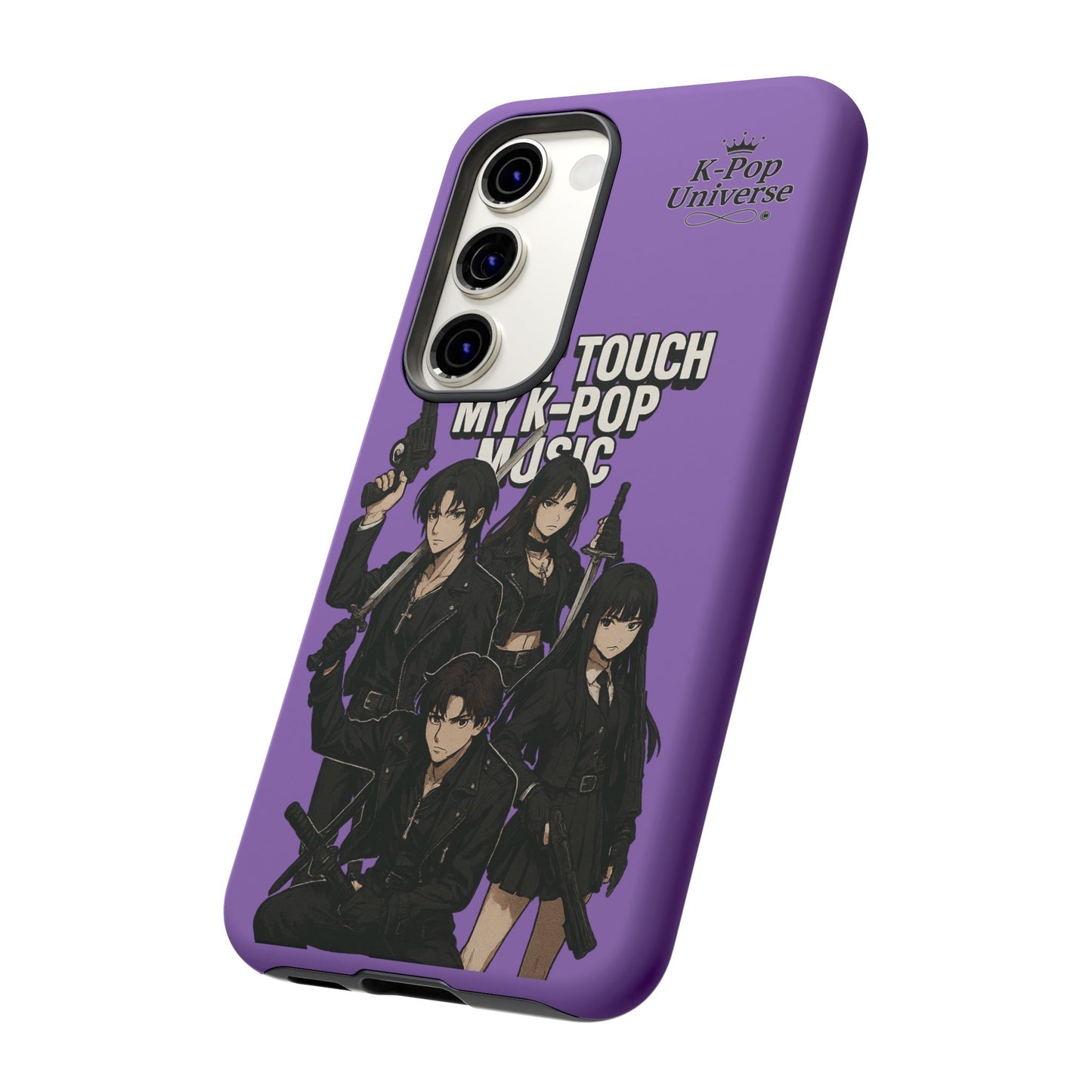 K-Pop Phone Case, Don't Touch My K-Pop Music Cover, Gift for Fans, Cute K-Pop Merchandise, Trending Phone Accessories