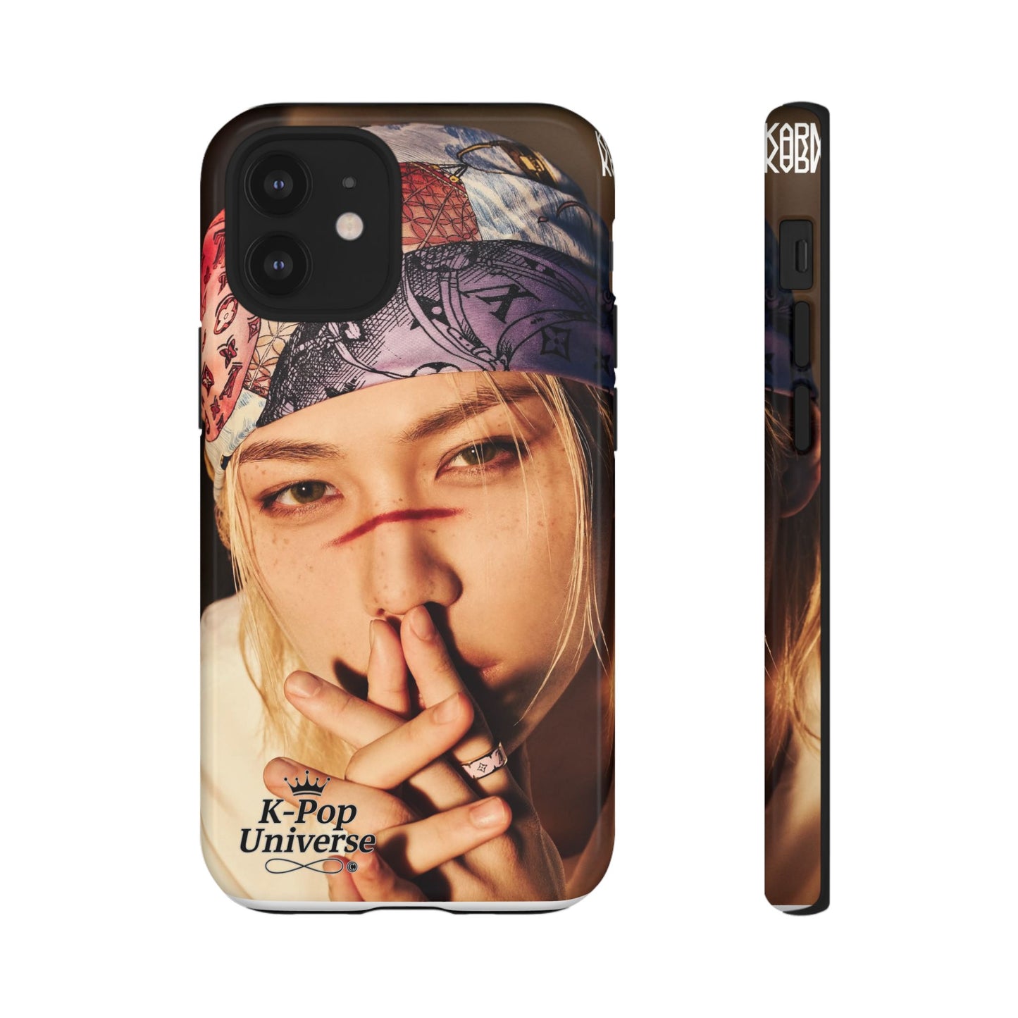 K-Pop Tough Phone Case, Stylish K-Pop Accessory, Trendy Gift for Fans, Birthday Present, Unique Phone Case Design