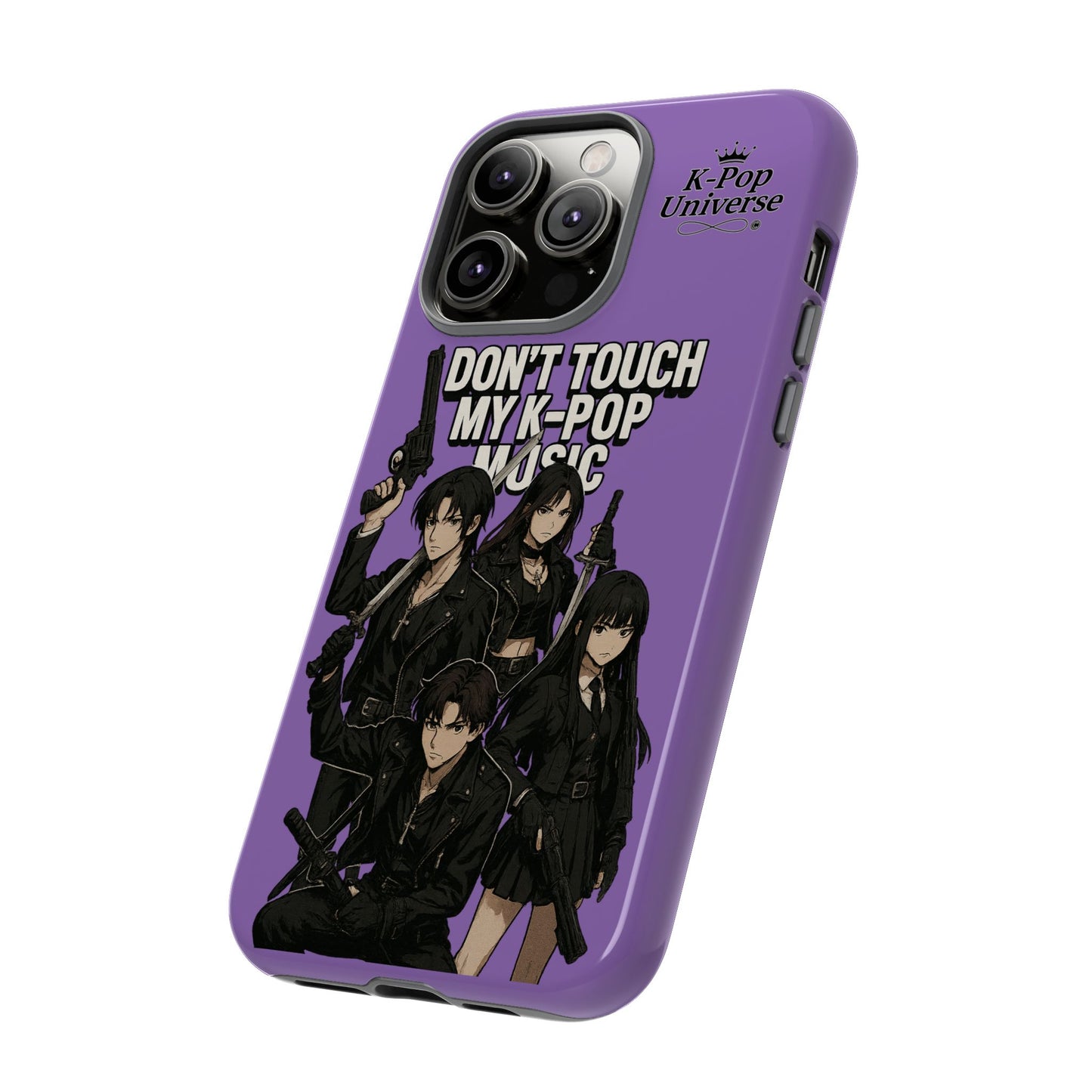 K-Pop Phone Case, Don't Touch My K-Pop Music Cover, Gift for Fans, Cute K-Pop Merchandise, Trending Phone Accessories