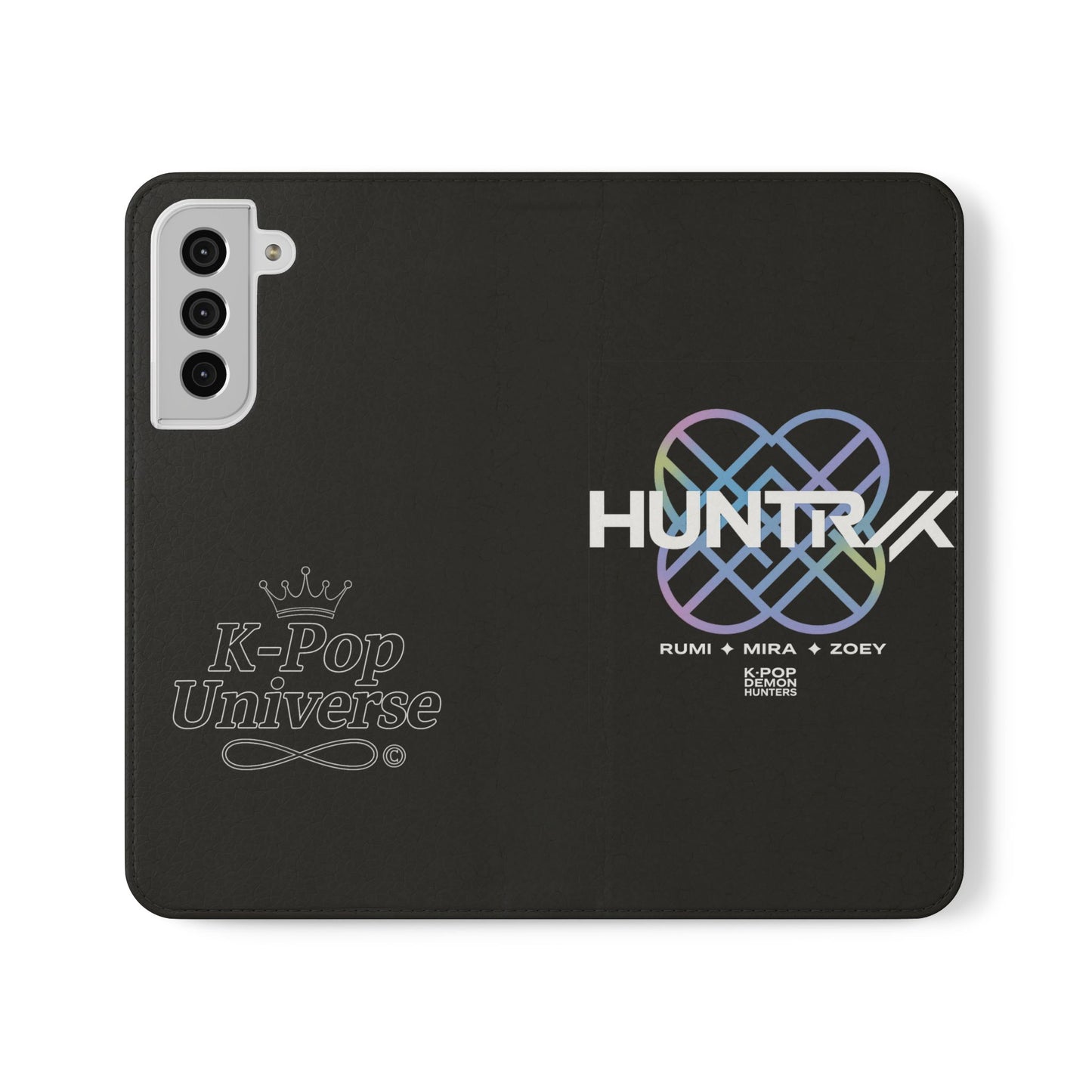 LIMITED EDITION❗K-Pop Universe Flip Cases - Stylish Phone Wallet, Perfect for Fans, Gift for Music Lovers, Trendy Accessory, Smartphones, Huntrax, K-POP demon hunters, k-pop universe