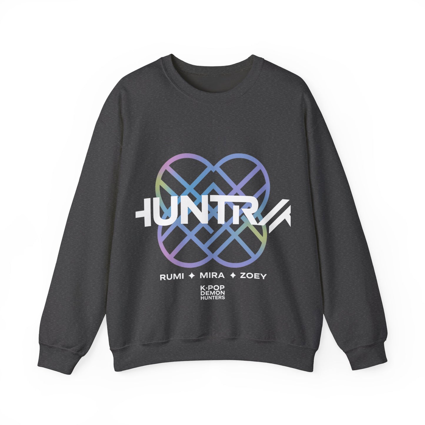 ‼️ Limited edition ‼️K-Pop Universe Crewneck Sweatshirt, Cozy Casual Wear, Music Lover Gifts, Unisex Apparel, Gift for Him/Her, Festival Outfit, K-pop demon hunters, Huntrax