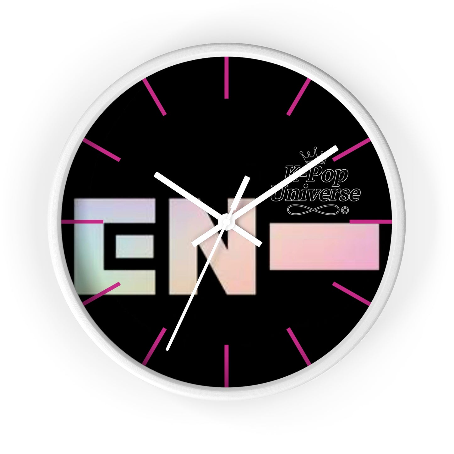 K-Pop Themed Wall Clock, Stylish Home Decor, J-Pop Universe Decoration, Unique Gift for Fans, Musician Inspired Wall Art
