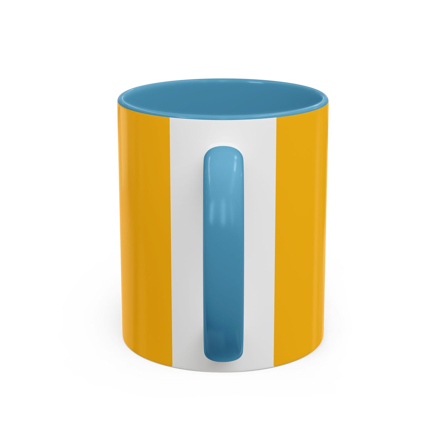 K-Pop Universe Accent Coffee Mug | Perfect for Fans, Gifts for Birthdays, Unique Collectors Item, Vibrant Yellow Mug, Black Handle Mug, K-pop universe