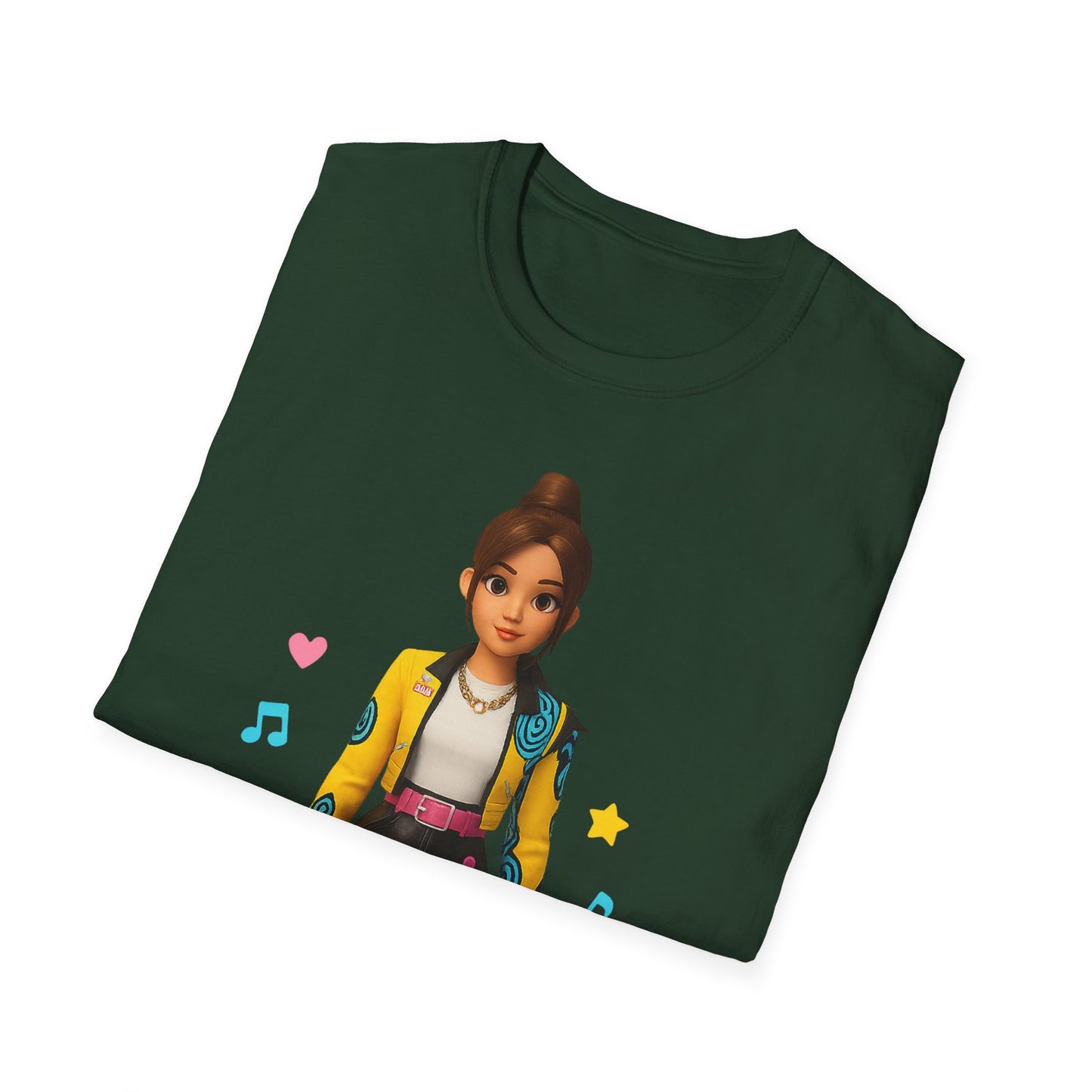 K-Pop Universe Unisex Softstyle T-Shirt, Trendy K-Pop Tee, Gift for Music Lovers, Casual Wear, Concert Outfit