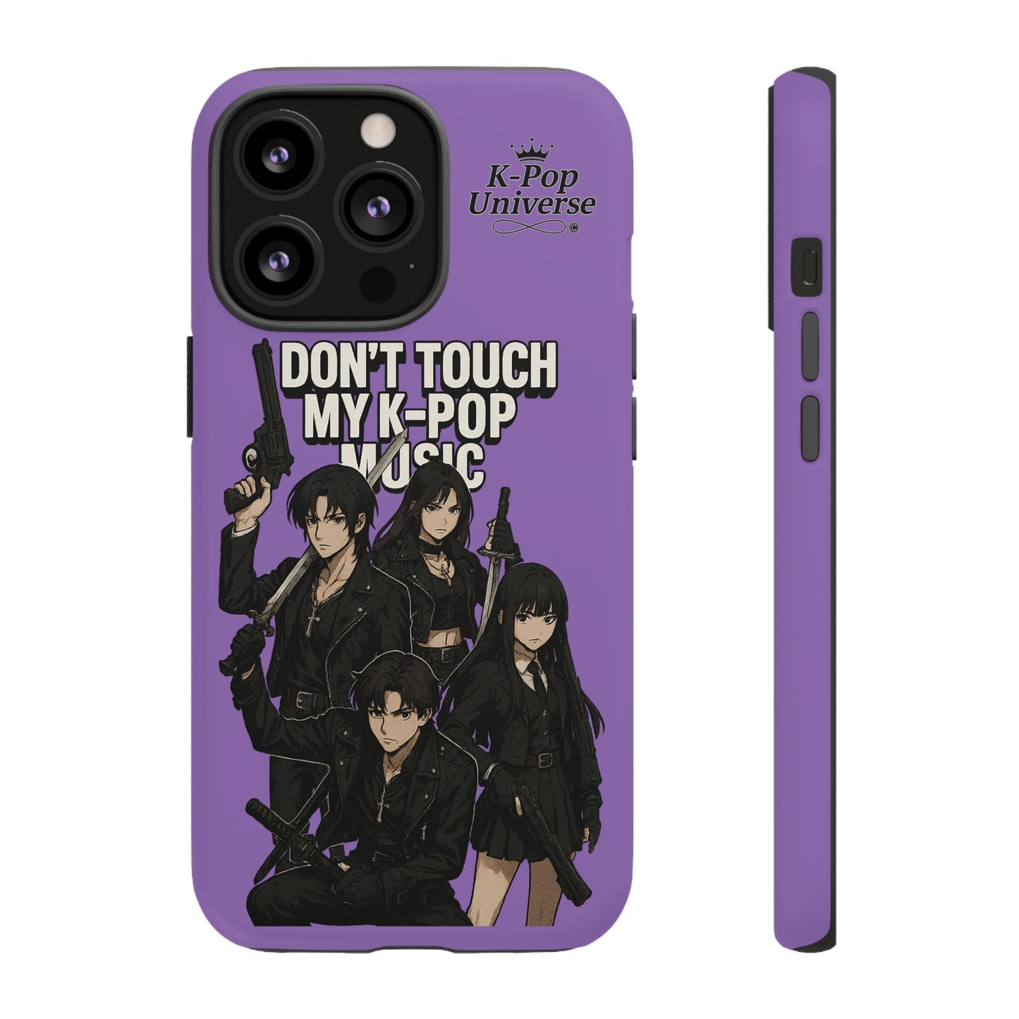 K-Pop Phone Case, Don't Touch My K-Pop Music Cover, Gift for Fans, Cute K-Pop Merchandise, Trending Phone Accessories