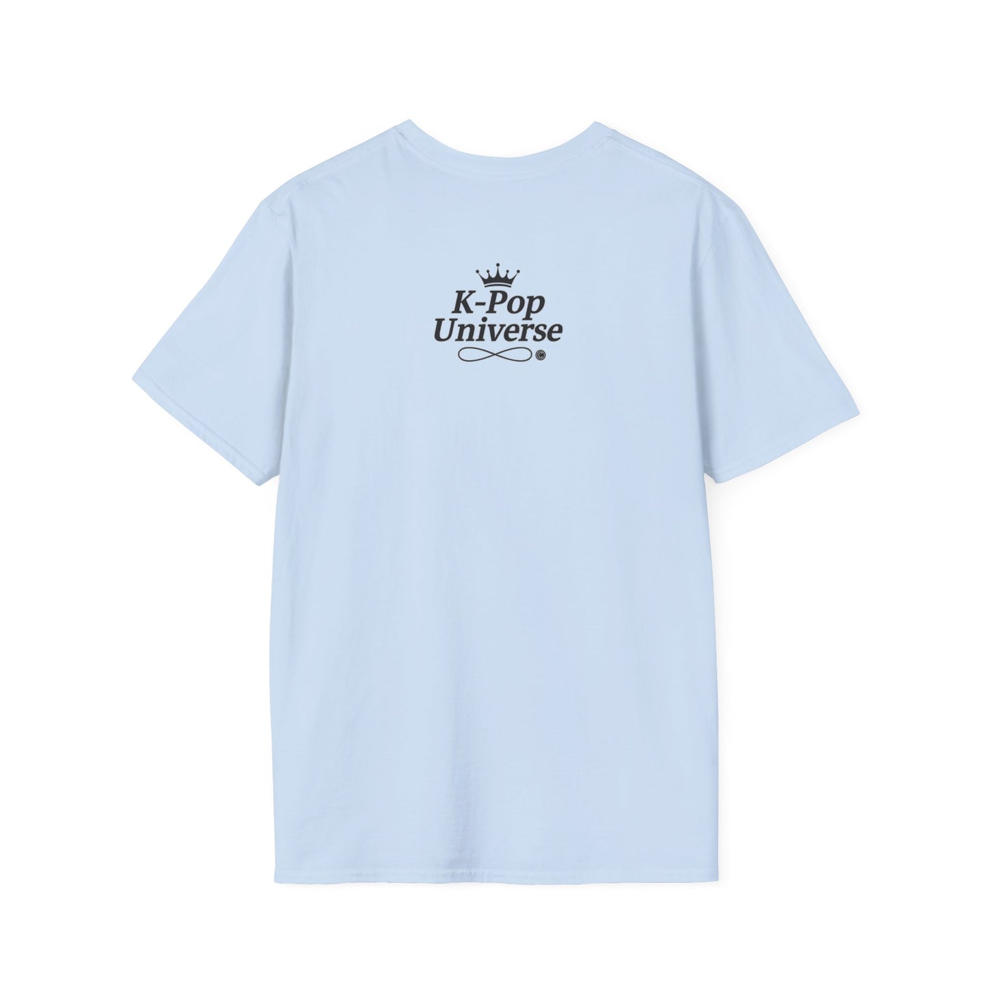 K-Pop Universe Unisex Softstyle T-Shirt, Trendy K-Pop Tee, Gift for Music Lovers, Casual Wear, Concert Outfit