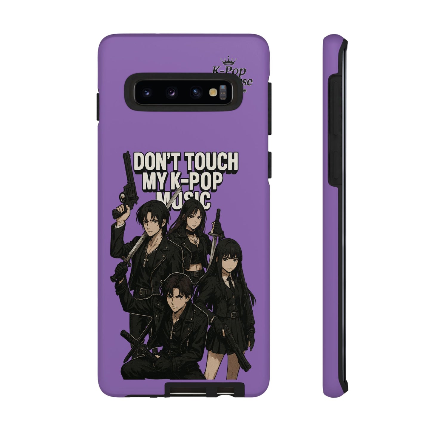 K-Pop Phone Case, Don't Touch My K-Pop Music Cover, Gift for Fans, Cute K-Pop Merchandise, Trending Phone Accessories