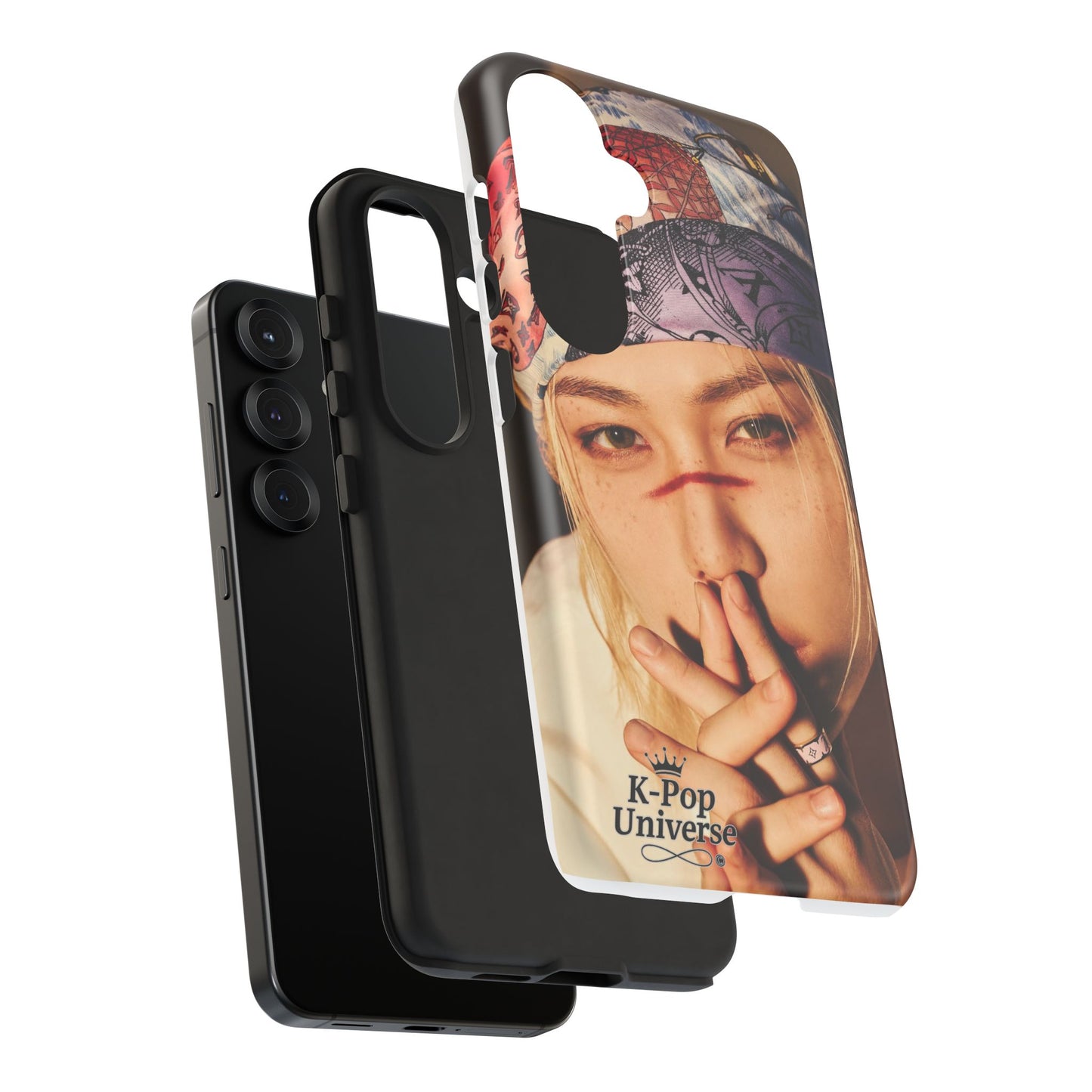 K-Pop Tough Phone Case, Stylish K-Pop Accessory, Trendy Gift for Fans, Birthday Present, Unique Phone Case Design