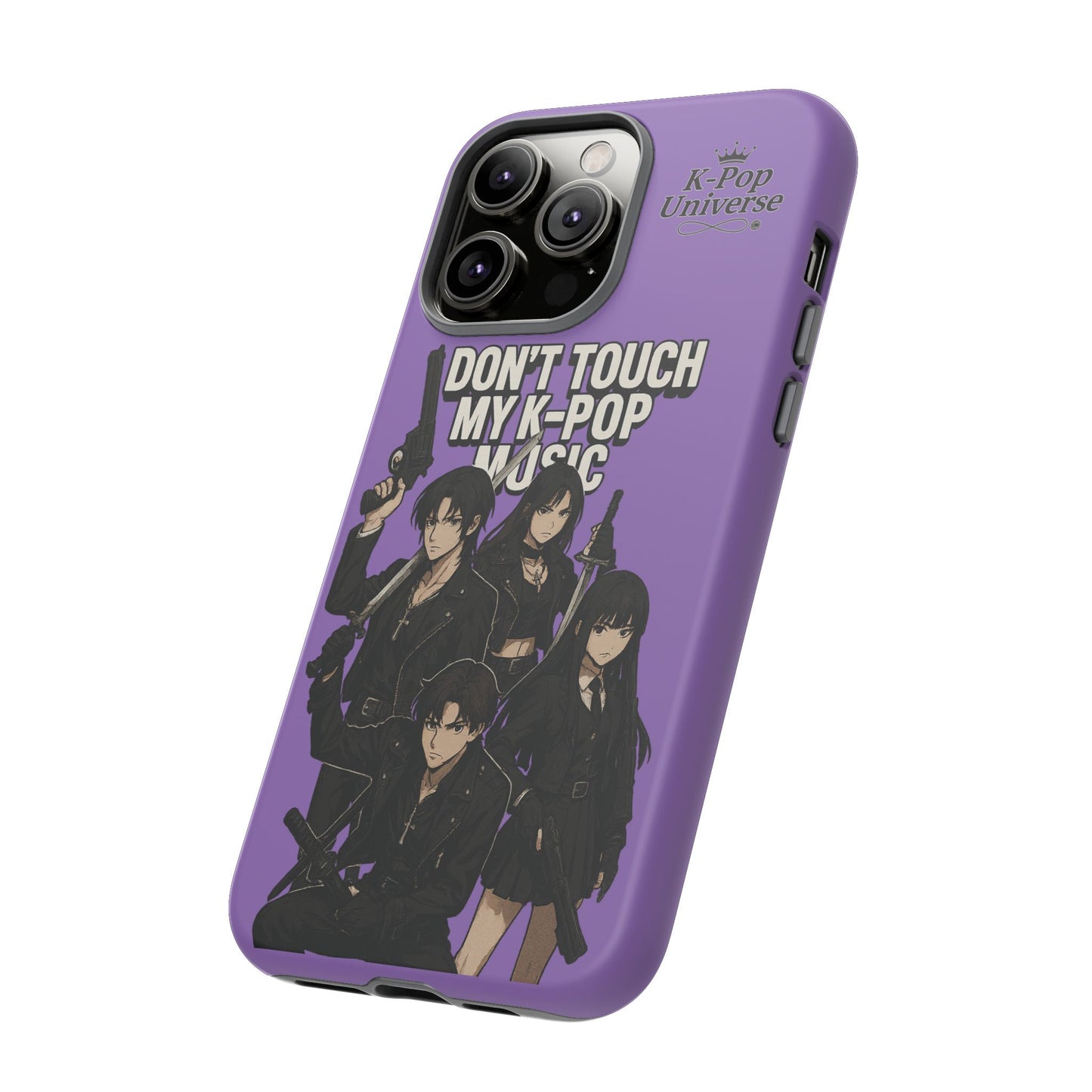 K-Pop Phone Case, Don't Touch My K-Pop Music Cover, Gift for Fans, Cute K-Pop Merchandise, Trending Phone Accessories