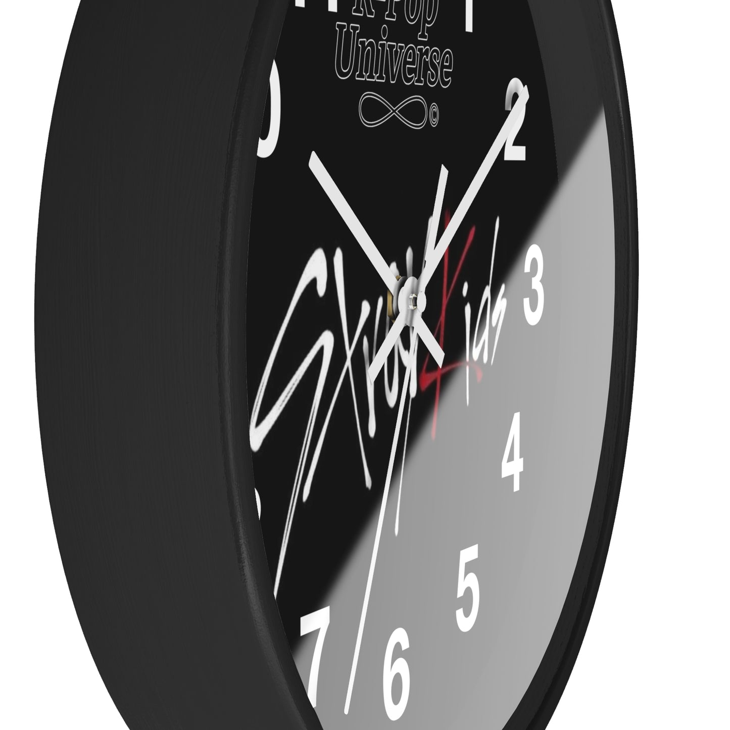 K-Pop Stray Kids Wall Clock, Unique Home Decor, Gift for Music Lovers, Cool Wall Art, Modern Timepiece, Fan Merchandise