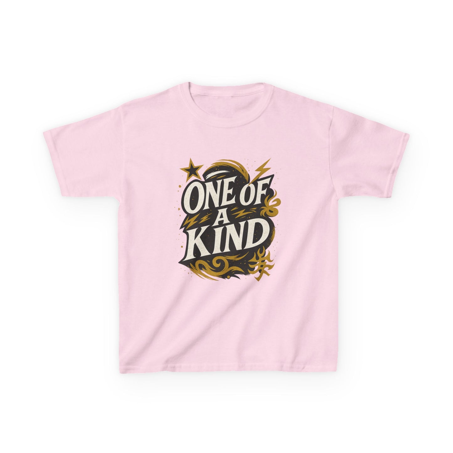 One of a Kind Kids Tee, Unique Kids T-Shirt, Custom Kids Heavy Cotton Tee, Gift for Kids, Fun Kids Apparel