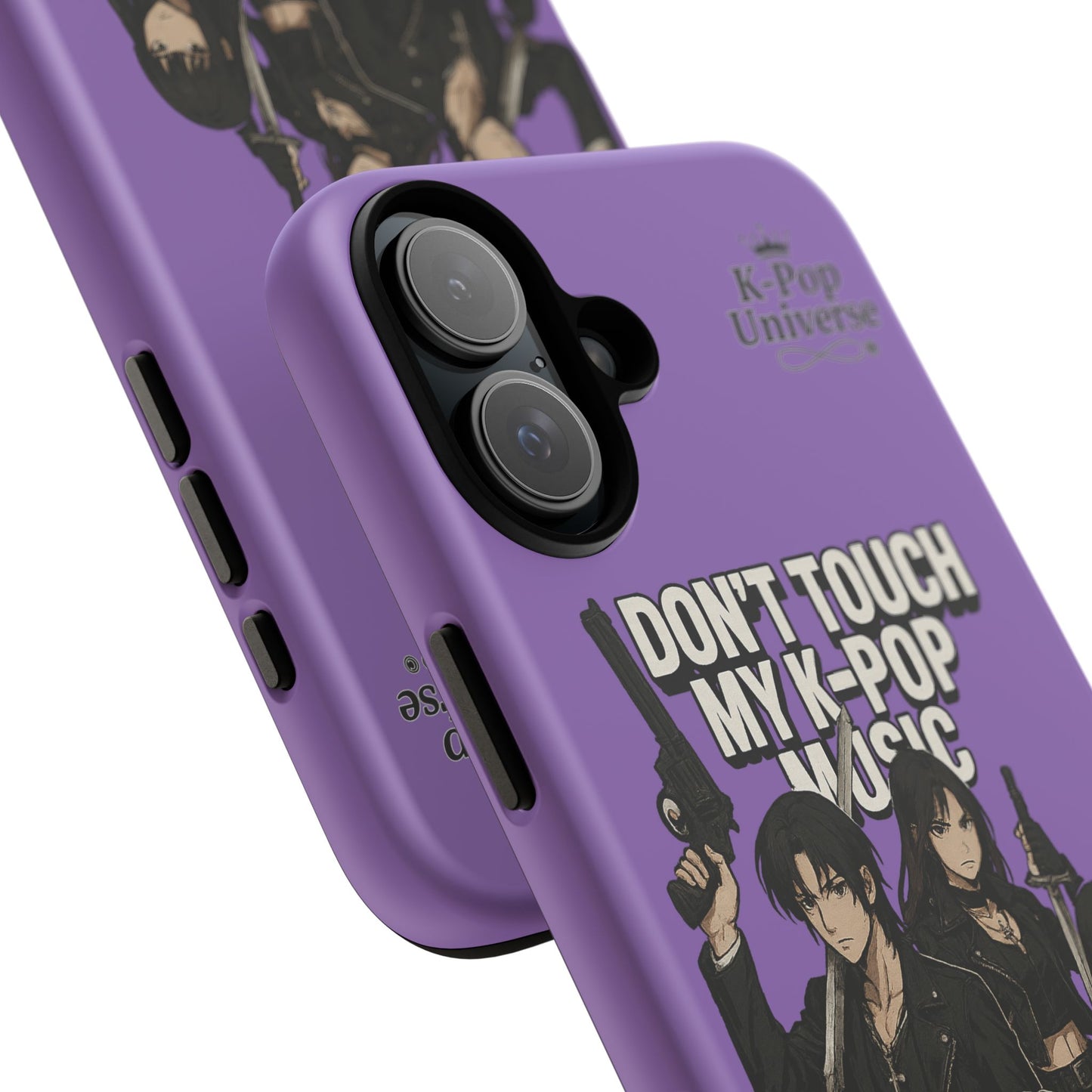 K-Pop Phone Case, Don't Touch My K-Pop Music Cover, Gift for Fans, Cute K-Pop Merchandise, Trending Phone Accessories