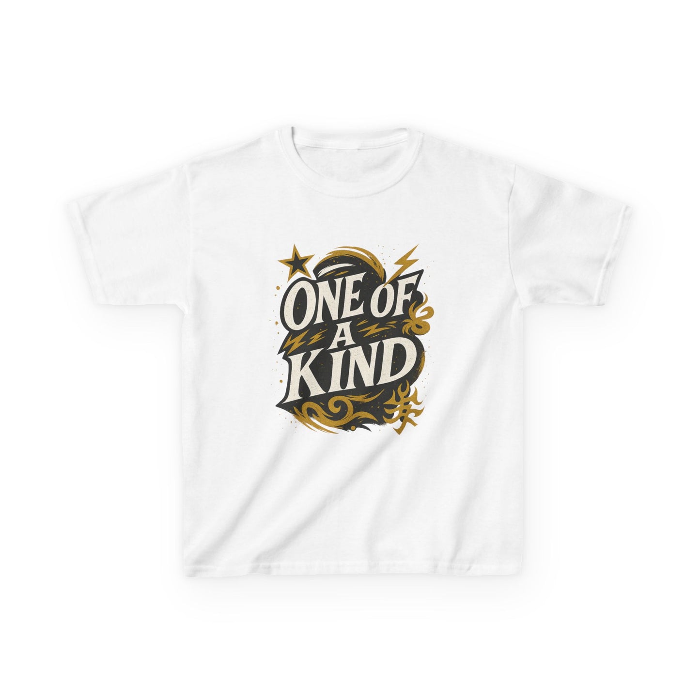 One of a Kind Kids Tee, Unique Kids T-Shirt, Custom Kids Heavy Cotton Tee, Gift for Kids, Fun Kids Apparel