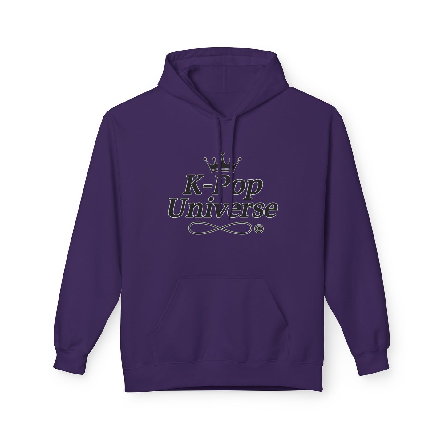 K-Pop Universe Stylish Unisex Fleece Hoodie | Cozy Concert Attire, Gift for Music Lovers, Casual Streetwear, Festival Outfit, Trendy Apparel