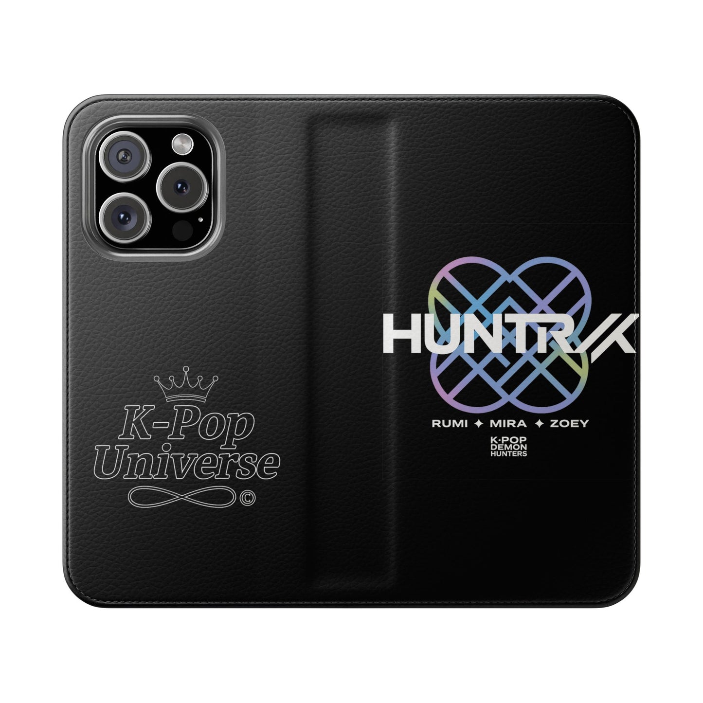 LIMITED EDITION❗K-Pop Universe Flip Cases - Stylish Phone Wallet, Perfect for Fans, Gift for Music Lovers, Trendy Accessory, Smartphones, Huntrax, K-POP demon hunters, k-pop universe