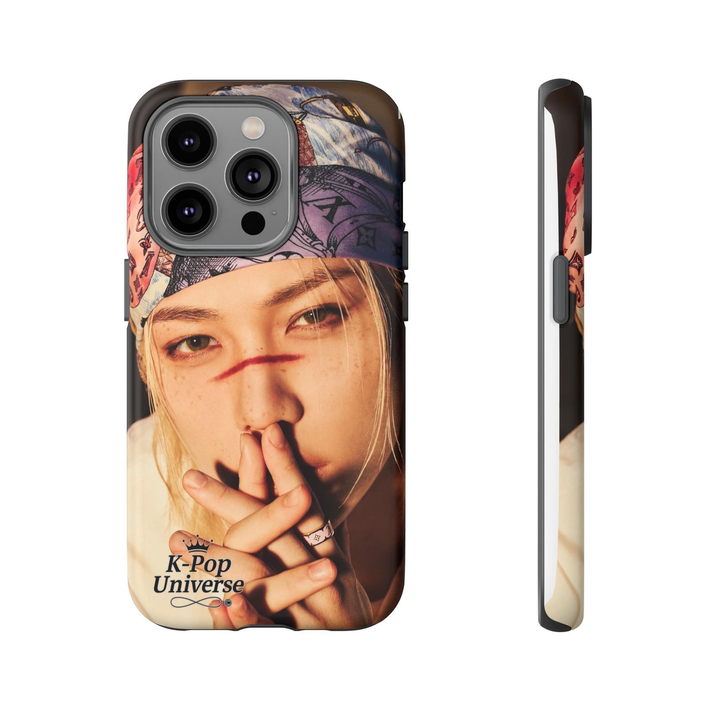 K-Pop Tough Phone Case, Stylish K-Pop Accessory, Trendy Gift for Fans, Birthday Present, Unique Phone Case Design