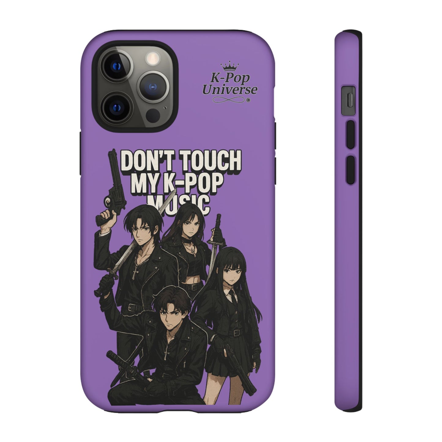 K-Pop Phone Case, Don't Touch My K-Pop Music Cover, Gift for Fans, Cute K-Pop Merchandise, Trending Phone Accessories