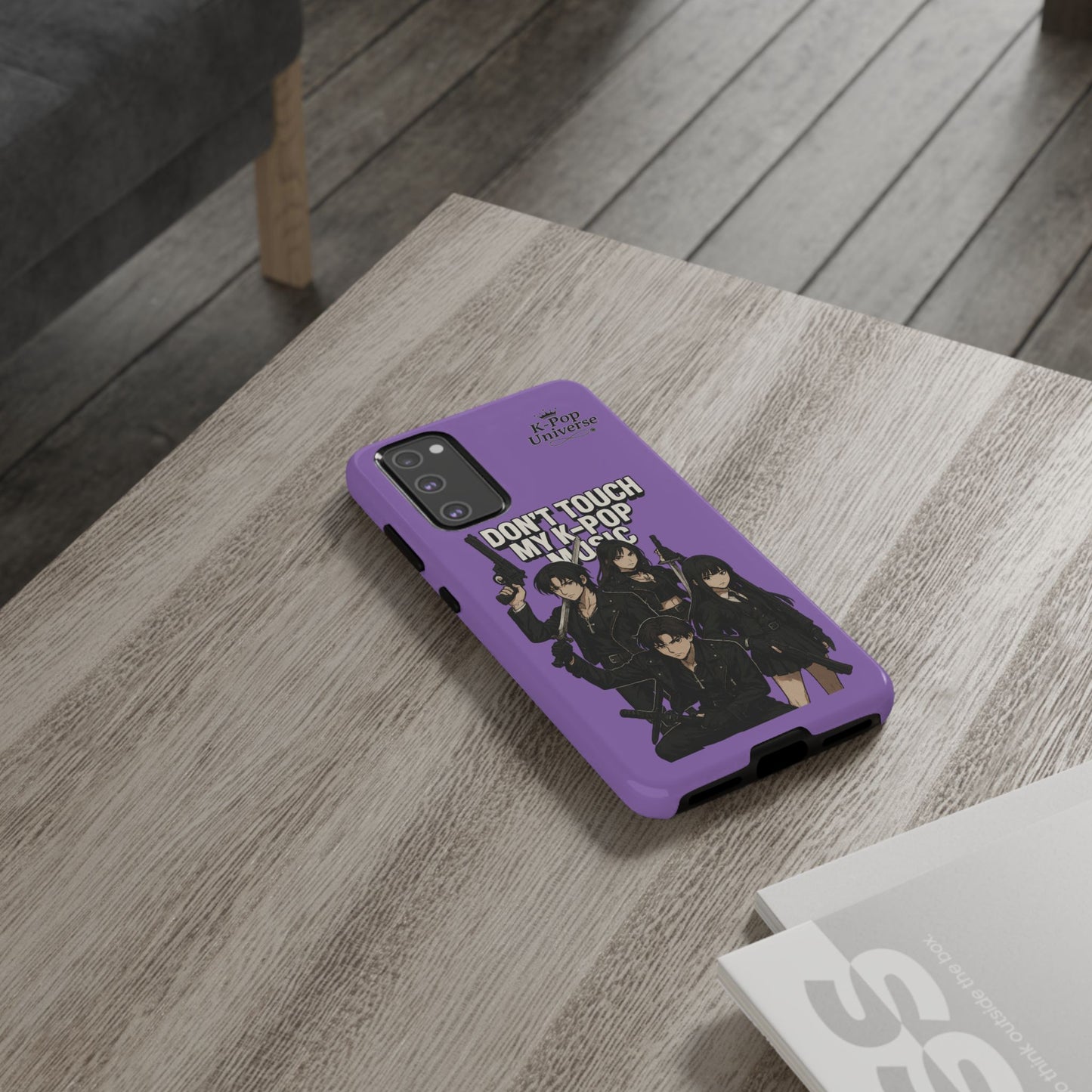 K-Pop Phone Case, Don't Touch My K-Pop Music Cover, Gift for Fans, Cute K-Pop Merchandise, Trending Phone Accessories