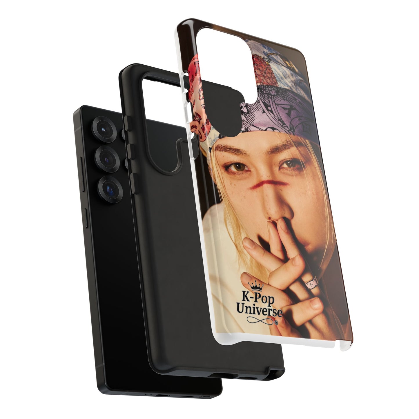 K-Pop Tough Phone Case, Stylish K-Pop Accessory, Trendy Gift for Fans, Birthday Present, Unique Phone Case Design