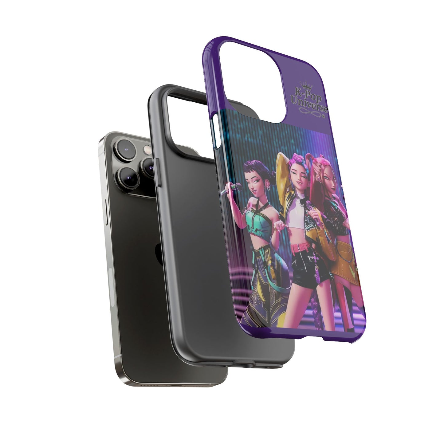 K-Pop Universe Phone Case, Stylish Tough Phone Cover, Colorful K-Pop Inspired Accessory, Trendy Gift for Fans, Durable Protection for Phones