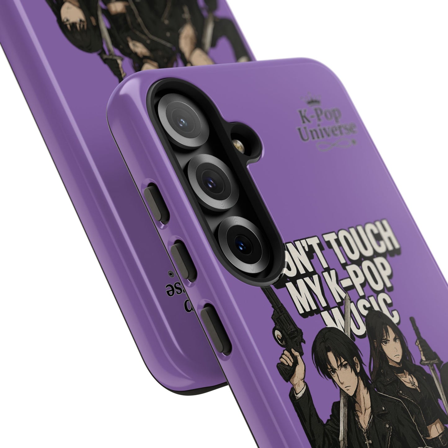 K-Pop Phone Case, Don't Touch My K-Pop Music Cover, Gift for Fans, Cute K-Pop Merchandise, Trending Phone Accessories