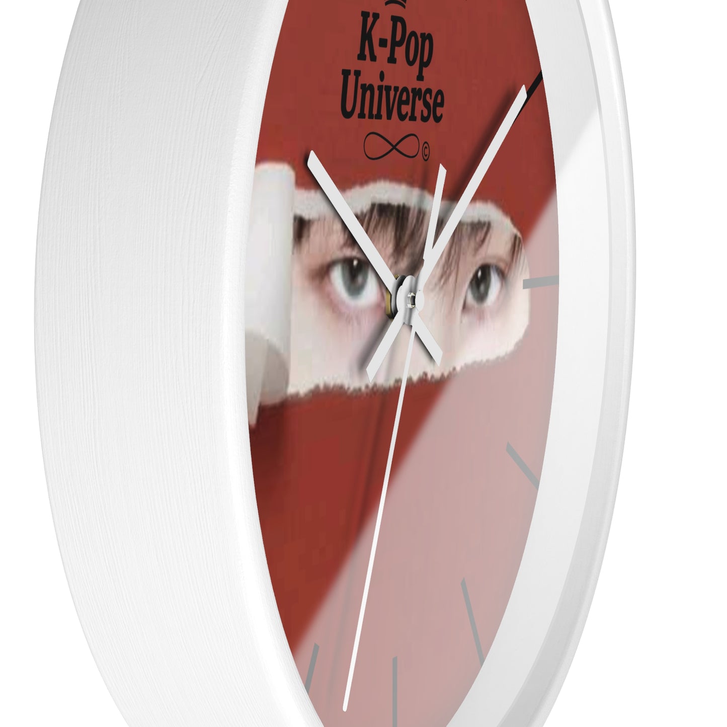Wall Clock,K-Pop Universe Wall Clock, K-Pop Decor, Unique Gift, Home Decoration, Music Lover Accessory, Trendy Wall Art/Suga/bts