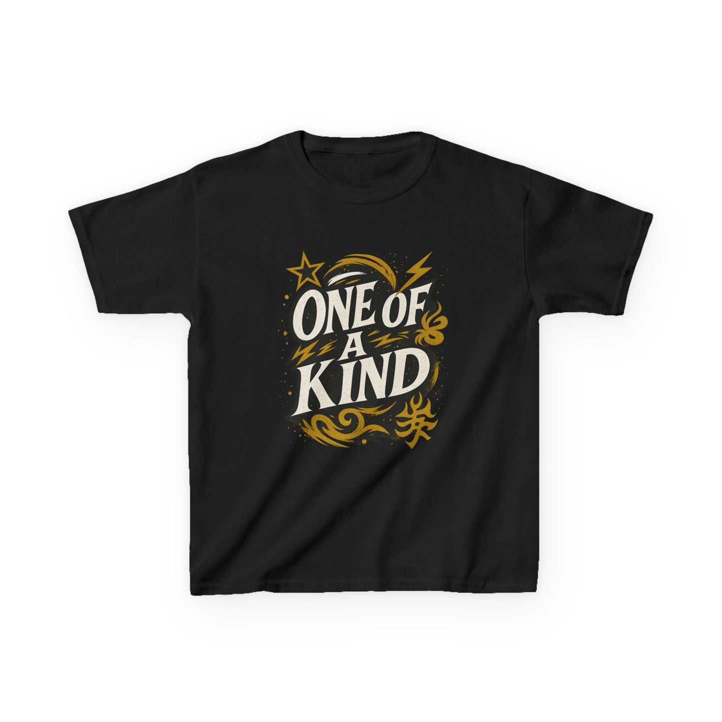 One of a Kind Kids Tee, Unique Kids T-Shirt, Custom Kids Heavy Cotton Tee, Gift for Kids, Fun Kids Apparel