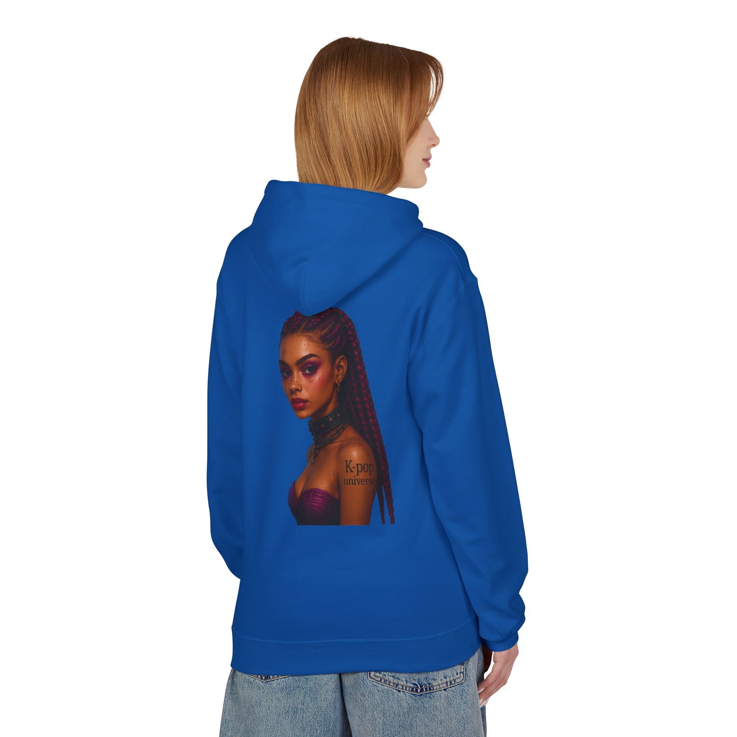 K-Pop Universe Stylish Unisex Fleece Hoodie | Cozy Concert Attire, Gift for Music Lovers, Casual Streetwear, Festival Outfit, Trendy Apparel