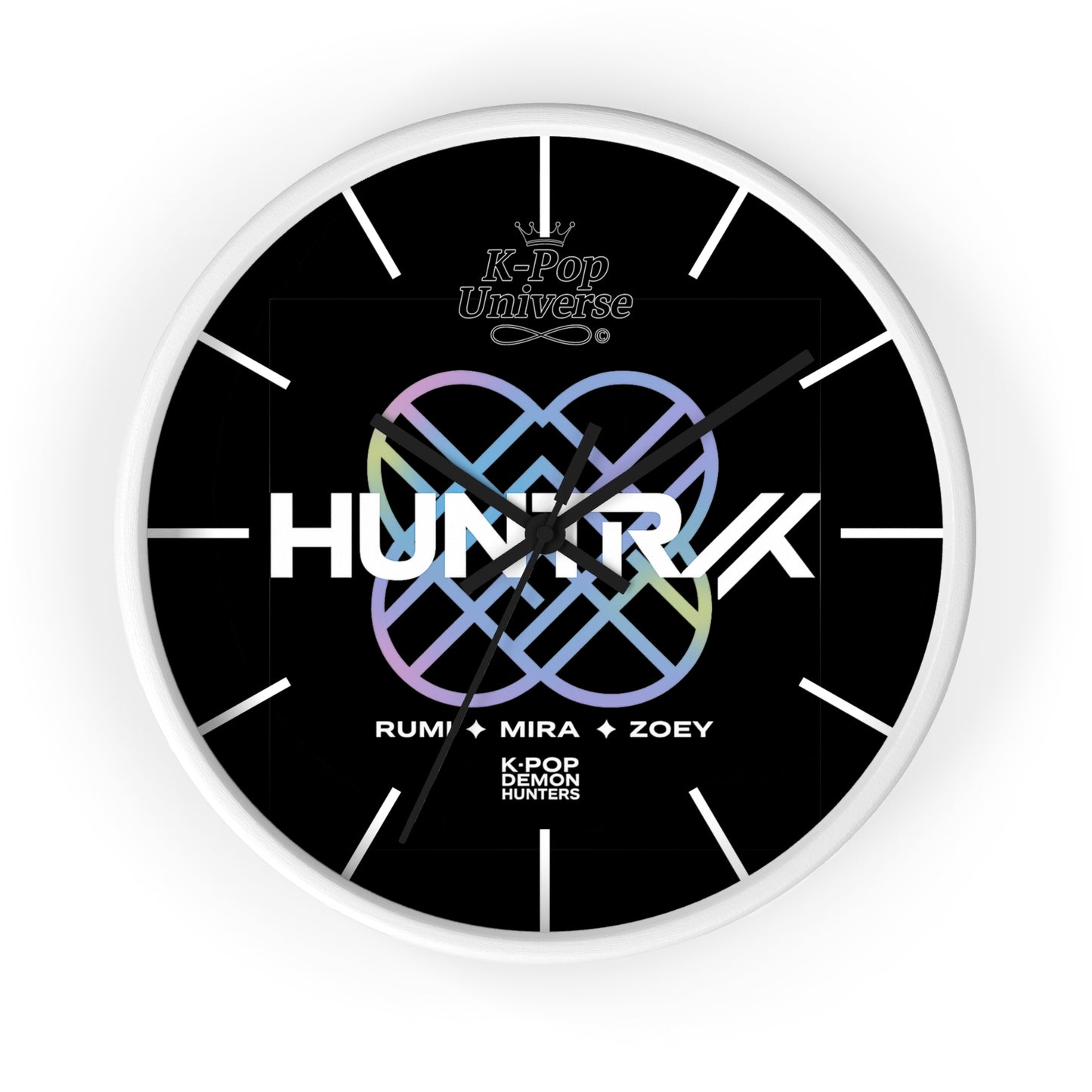 ❗ LIMITED EDITION❗Wall Clock, Huntrax, K-pop demon hunters, k-pop universe