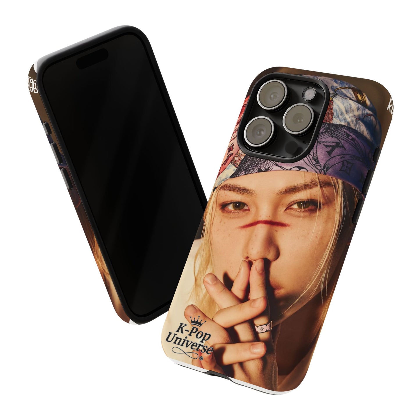 K-Pop Tough Phone Case, Stylish K-Pop Accessory, Trendy Gift for Fans, Birthday Present, Unique Phone Case Design