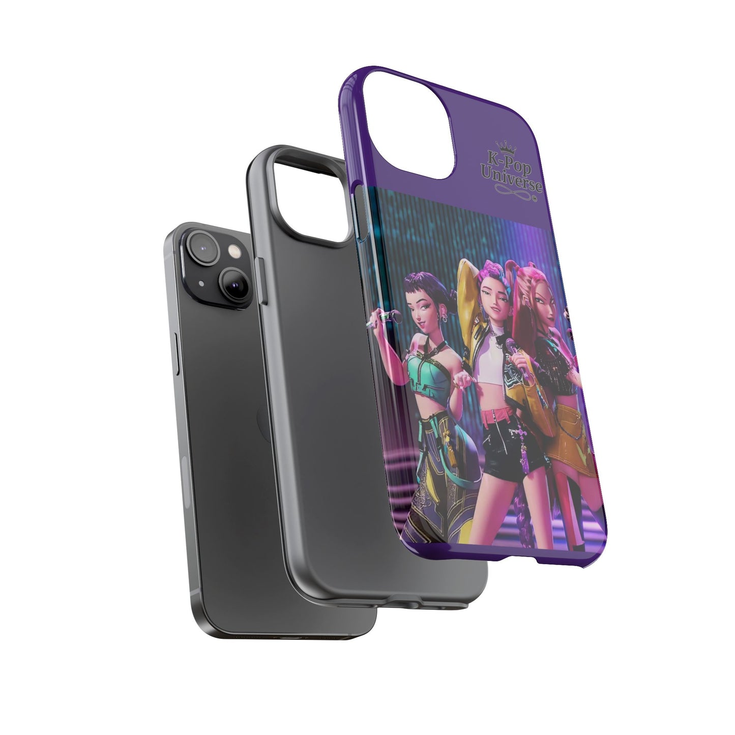 K-Pop Universe Phone Case, Stylish Tough Phone Cover, Colorful K-Pop Inspired Accessory, Trendy Gift for Fans, Durable Protection for Phones