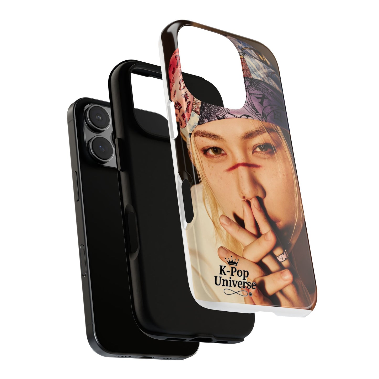 K-Pop Tough Phone Case, Stylish K-Pop Accessory, Trendy Gift for Fans, Birthday Present, Unique Phone Case Design