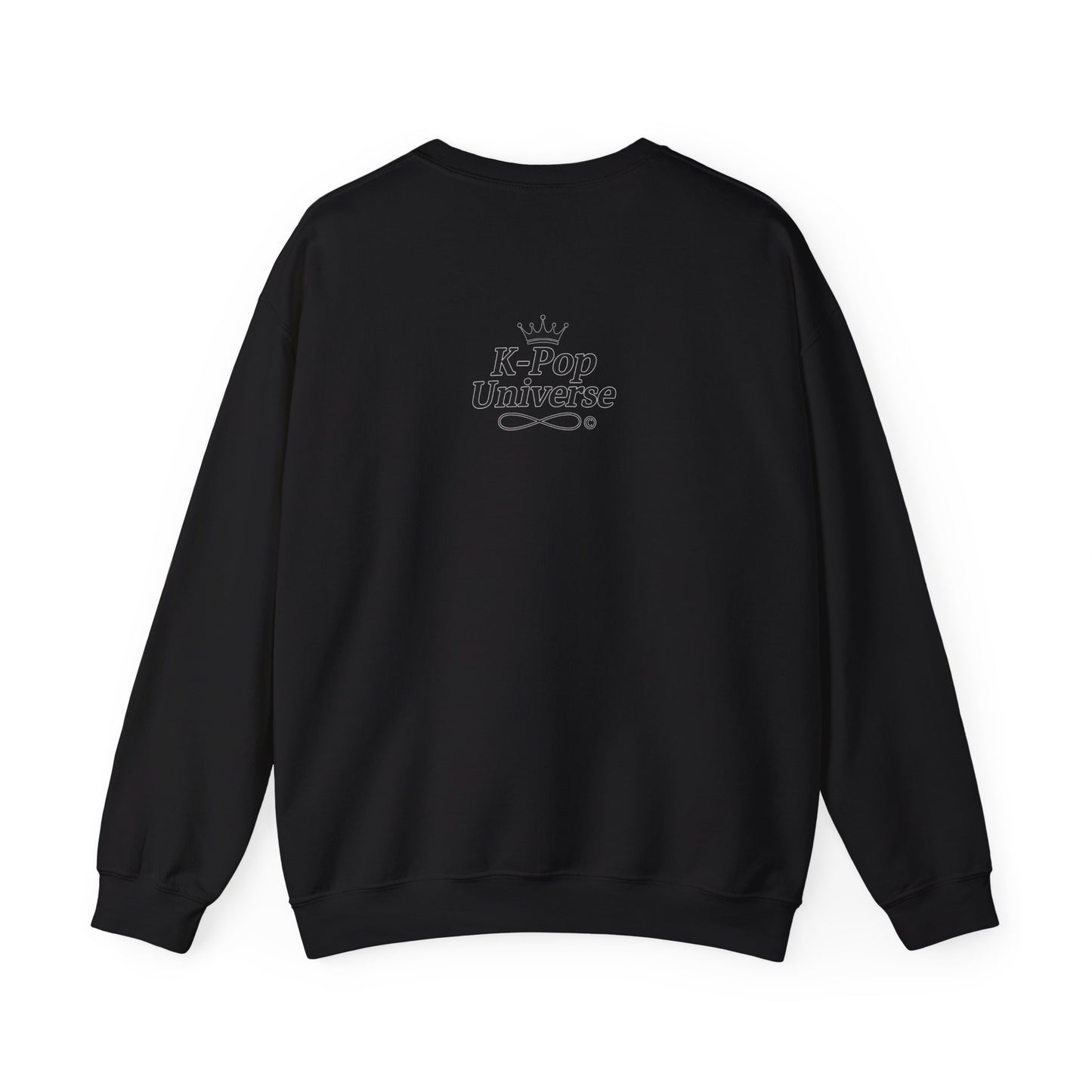 K-Pop Universe Crewneck Sweatshirt | Unisex Heavy Blend™, Trendy Fashion Apparel, Cozy Streetwear, Gift for Fans, Retro Style