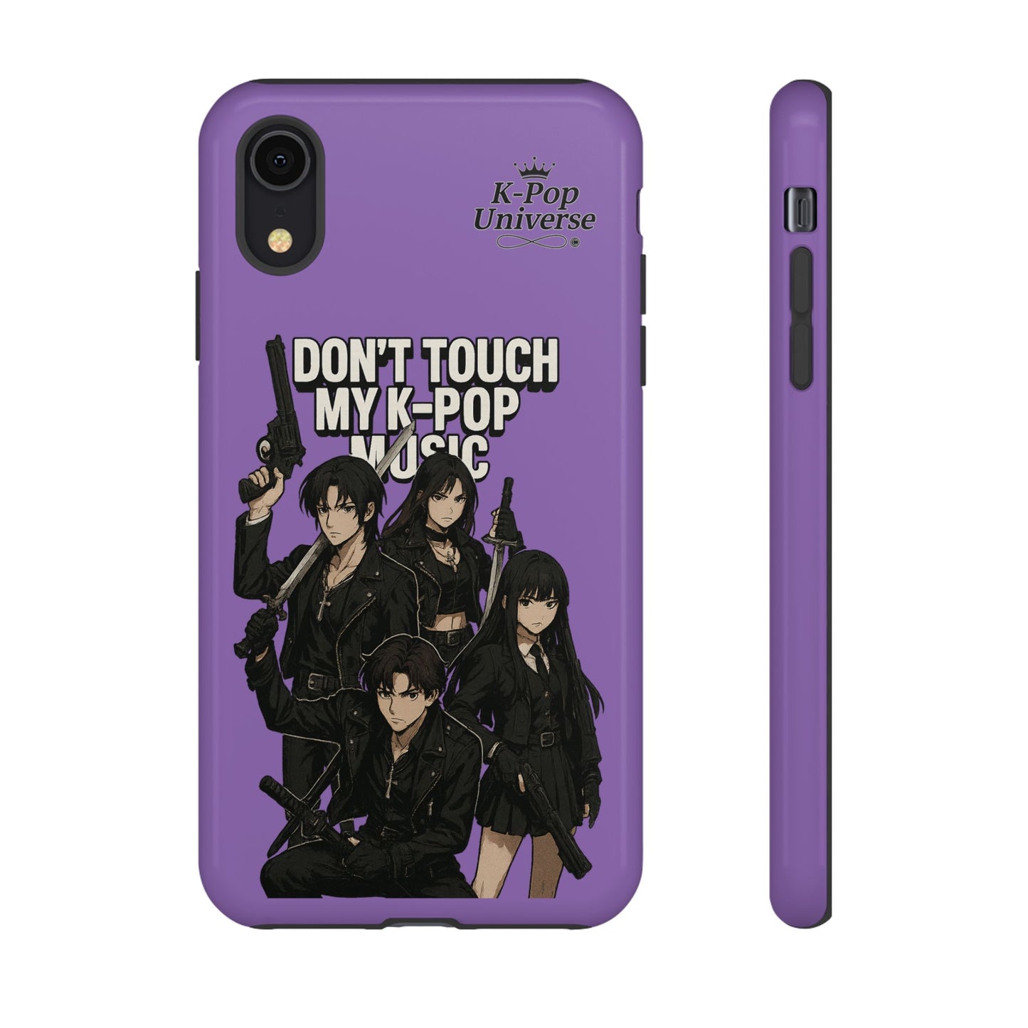 K-Pop Phone Case, Don't Touch My K-Pop Music Cover, Gift for Fans, Cute K-Pop Merchandise, Trending Phone Accessories