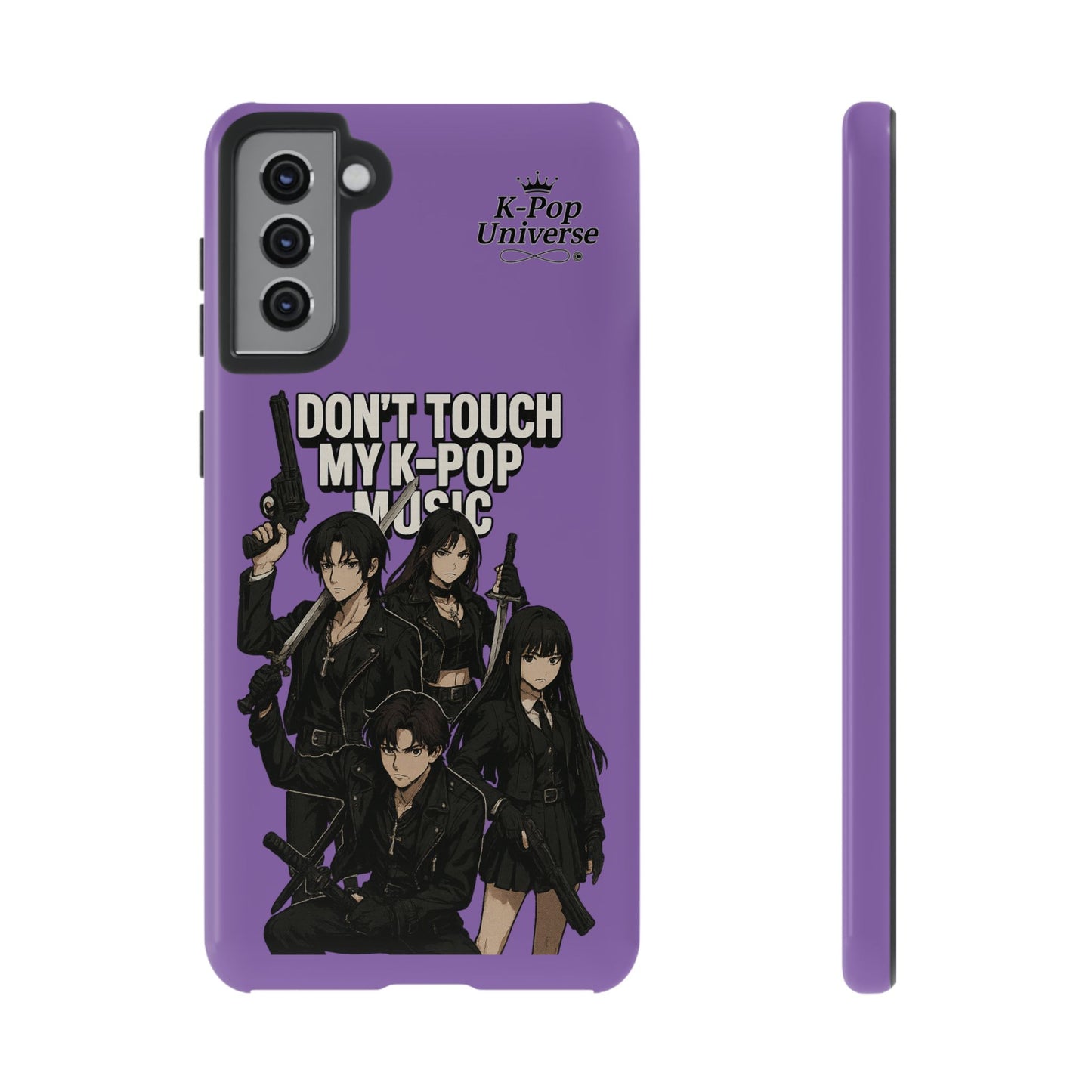 K-Pop Phone Case, Don't Touch My K-Pop Music Cover, Gift for Fans, Cute K-Pop Merchandise, Trending Phone Accessories