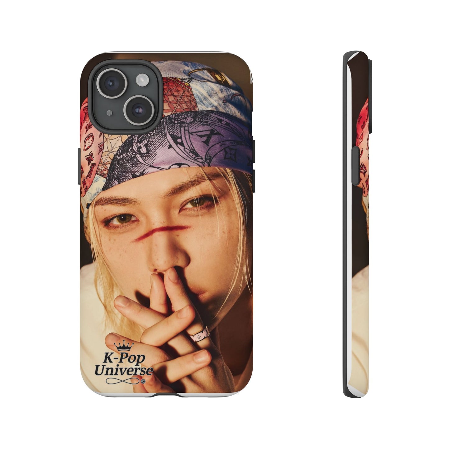K-Pop Tough Phone Case, Stylish K-Pop Accessory, Trendy Gift for Fans, Birthday Present, Unique Phone Case Design