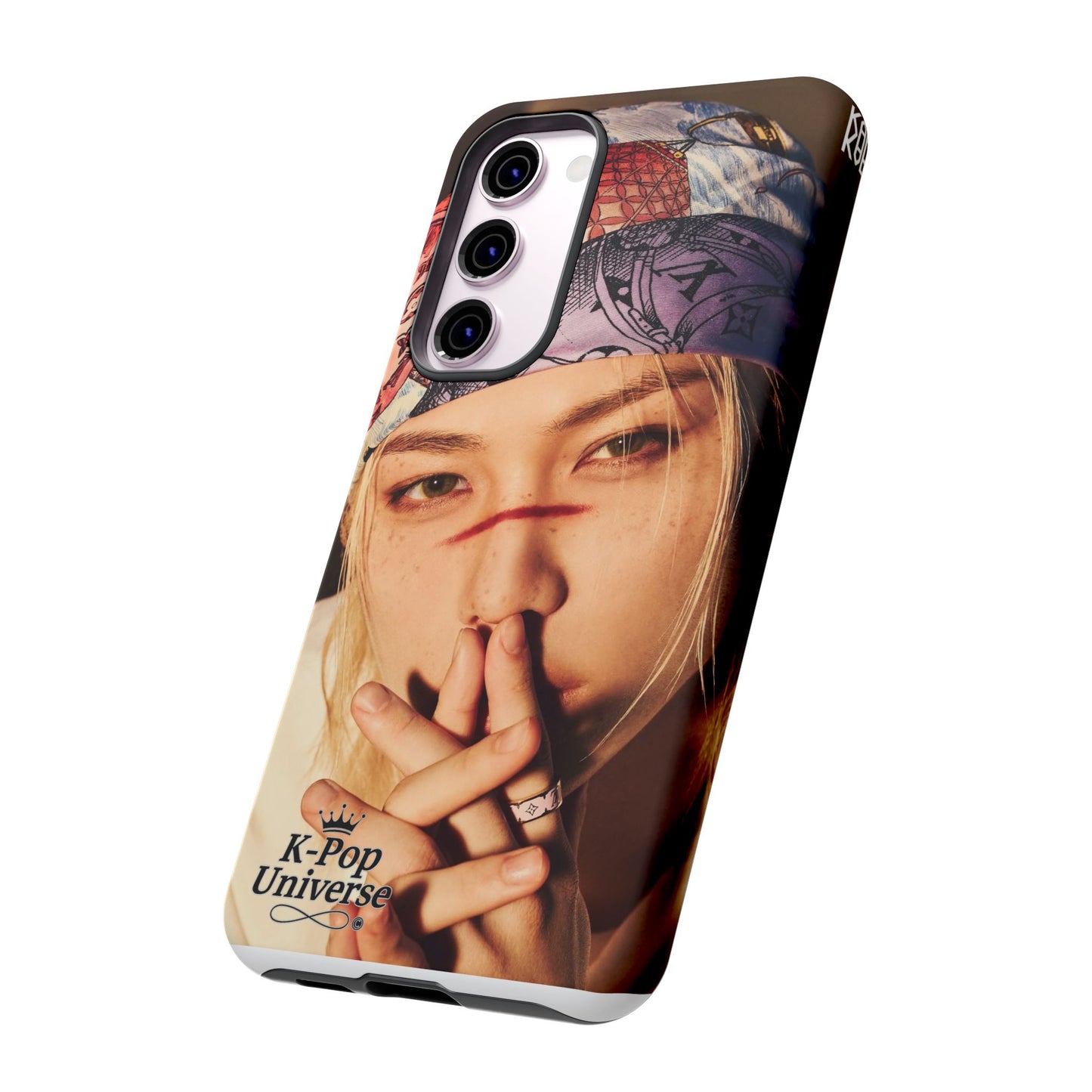 K-Pop Tough Phone Case, Stylish K-Pop Accessory, Trendy Gift for Fans, Birthday Present, Unique Phone Case Design