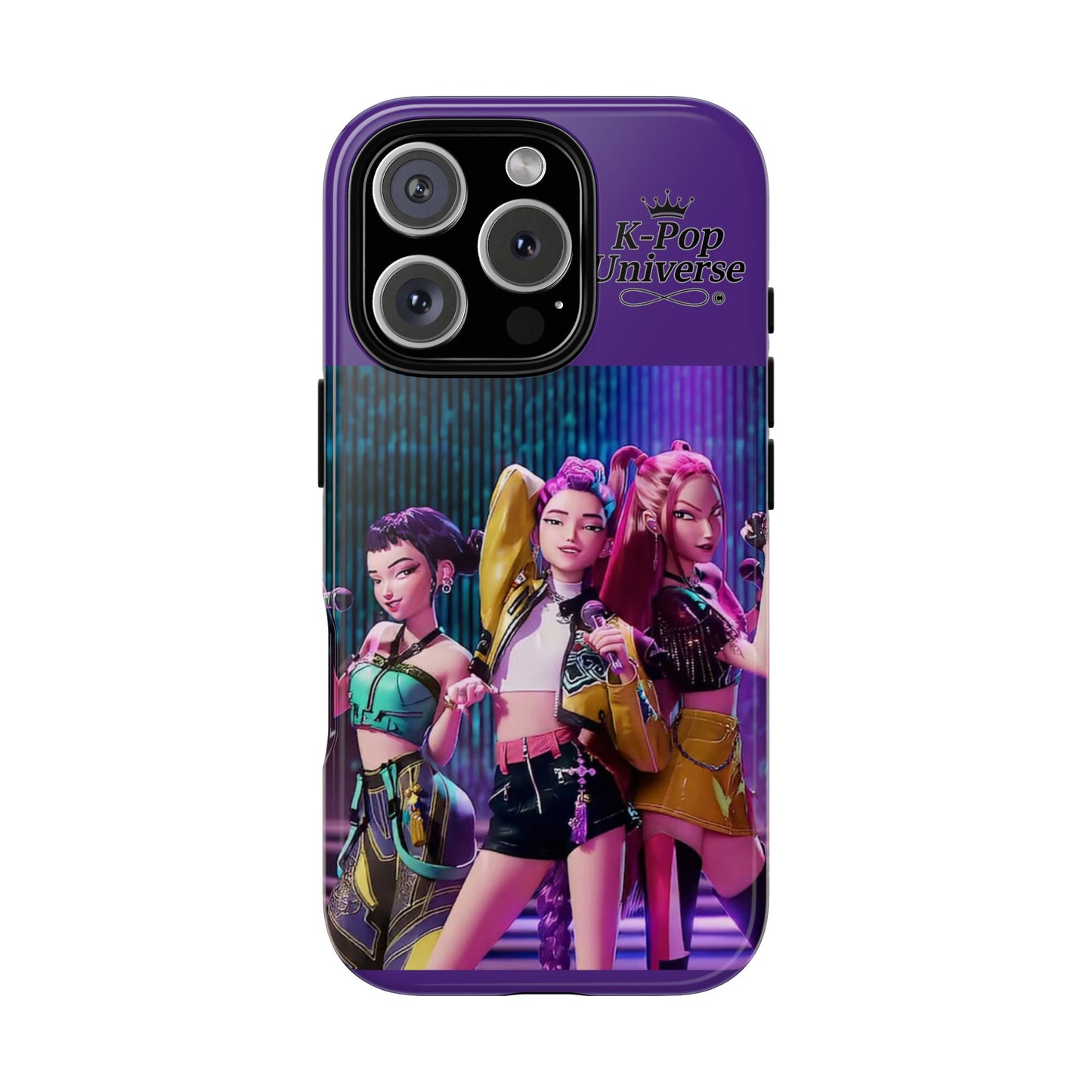 K-Pop Universe Phone Case, Stylish Tough Phone Cover, Colorful K-Pop Inspired Accessory, Trendy Gift for Fans, Durable Protection for Phones