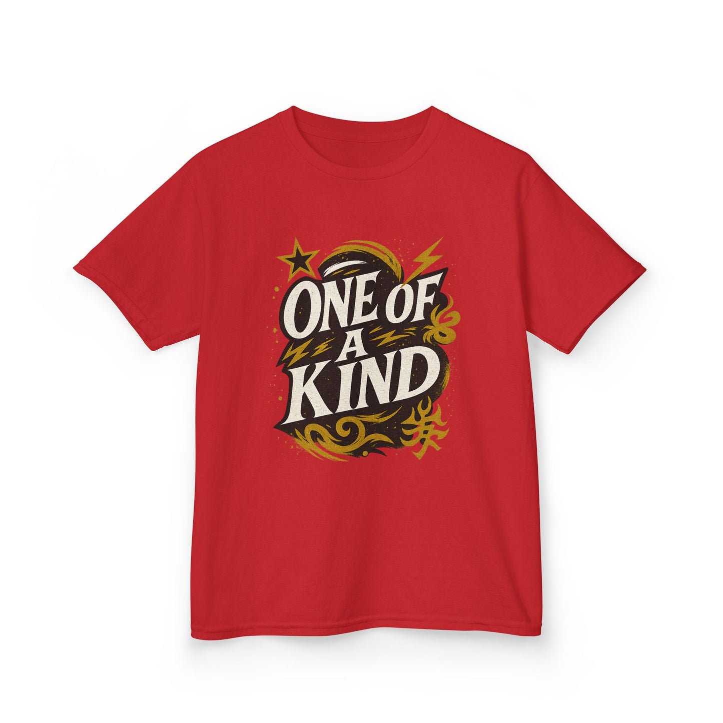 One of a Kind Kids Tee, Unique Kids T-Shirt, Custom Kids Heavy Cotton Tee, Gift for Kids, Fun Kids Apparel